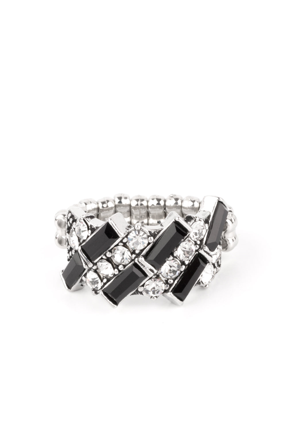 Paparazzi Rings - Noble Novelty - Black