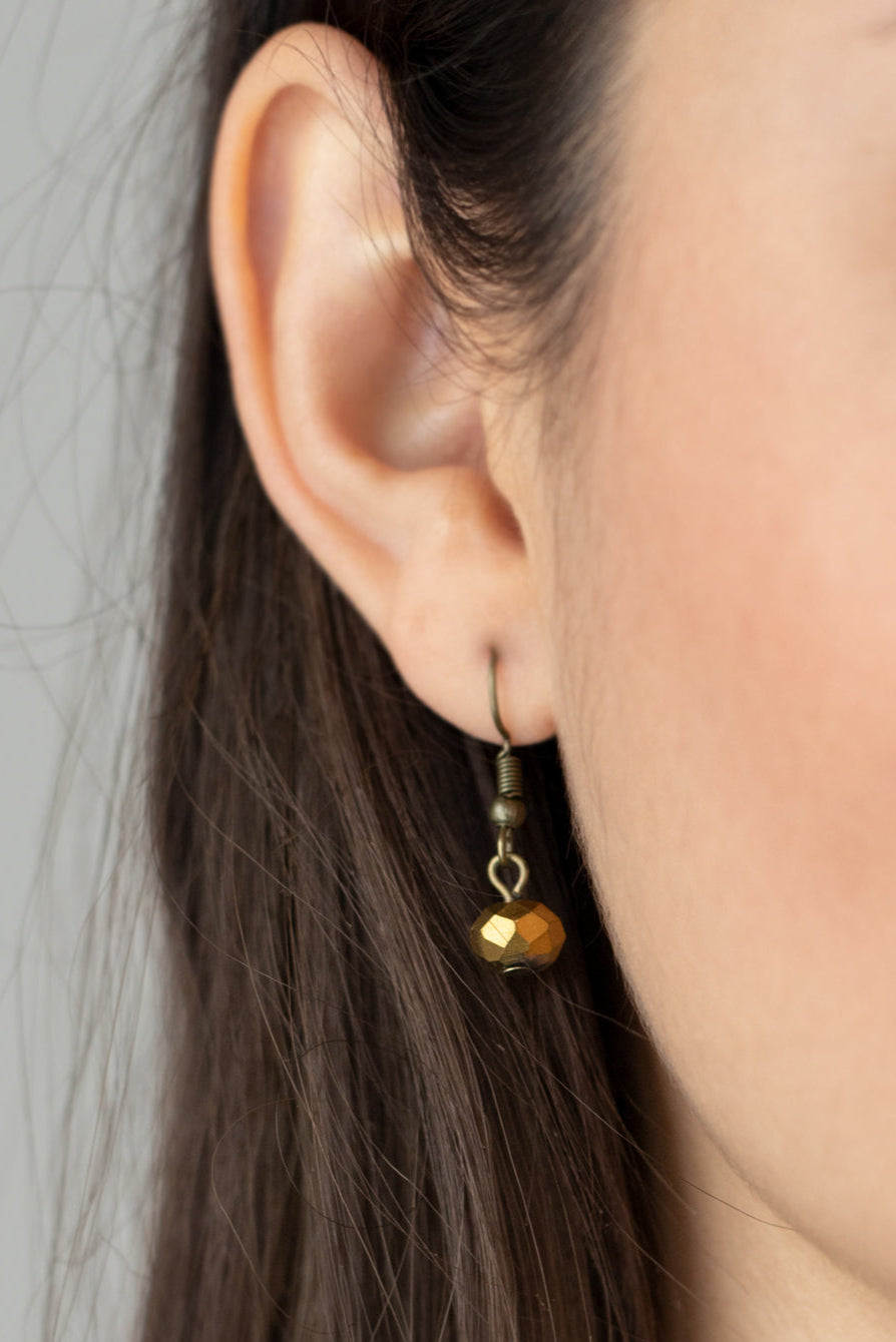 Paparazzi Necklaces - May The Fierce Be With You - Brass