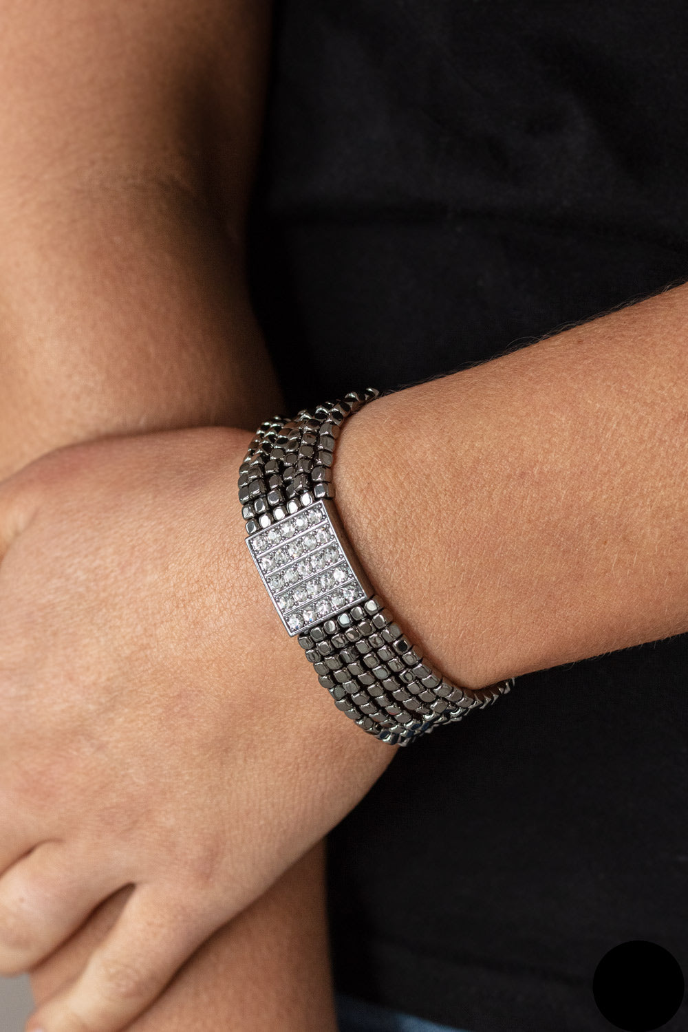 Paparazzi Bracelets - Star-Studded Showcase - Black