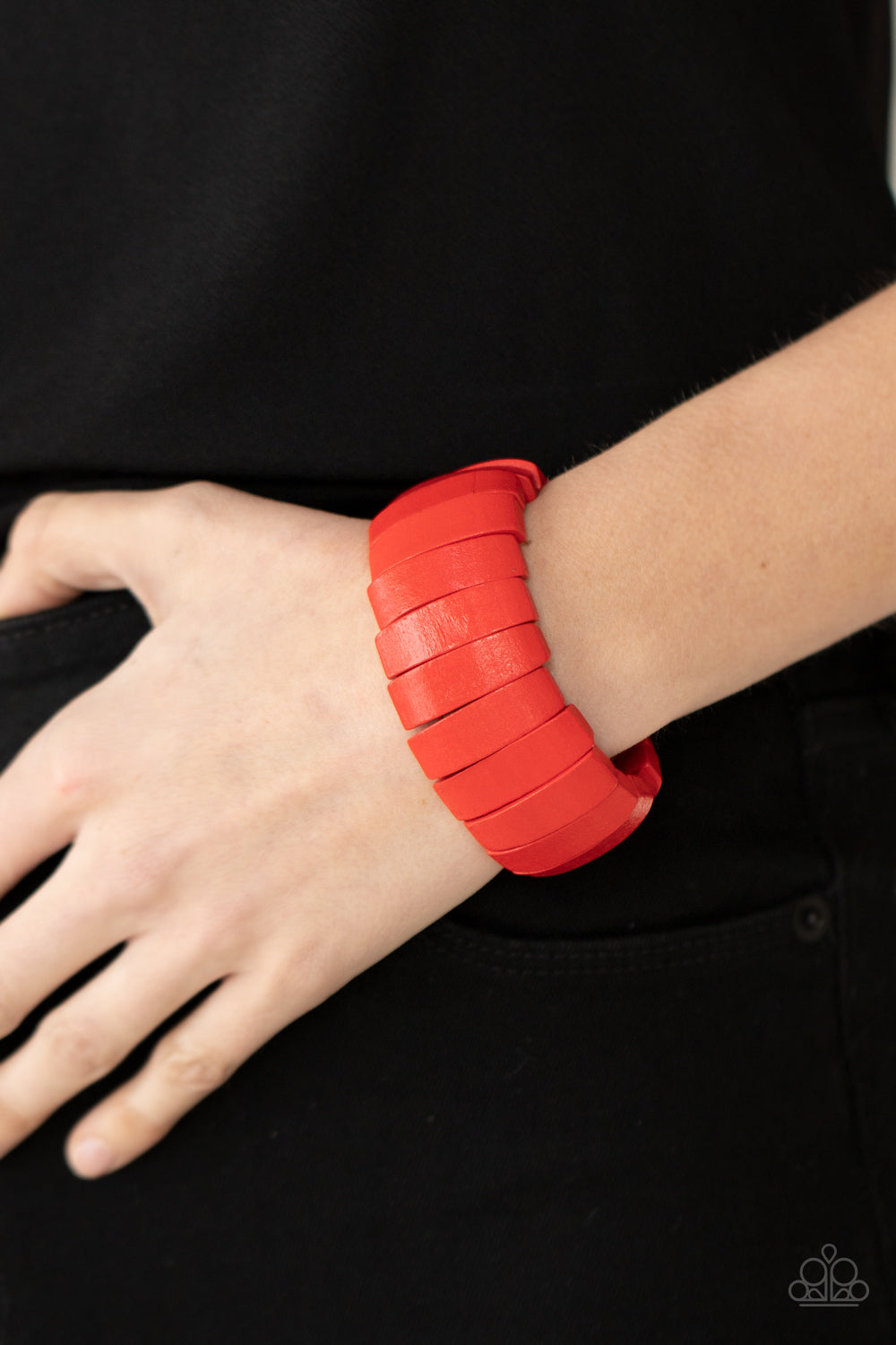 Paparazzi Bracelets - Raise The Barbados - Red