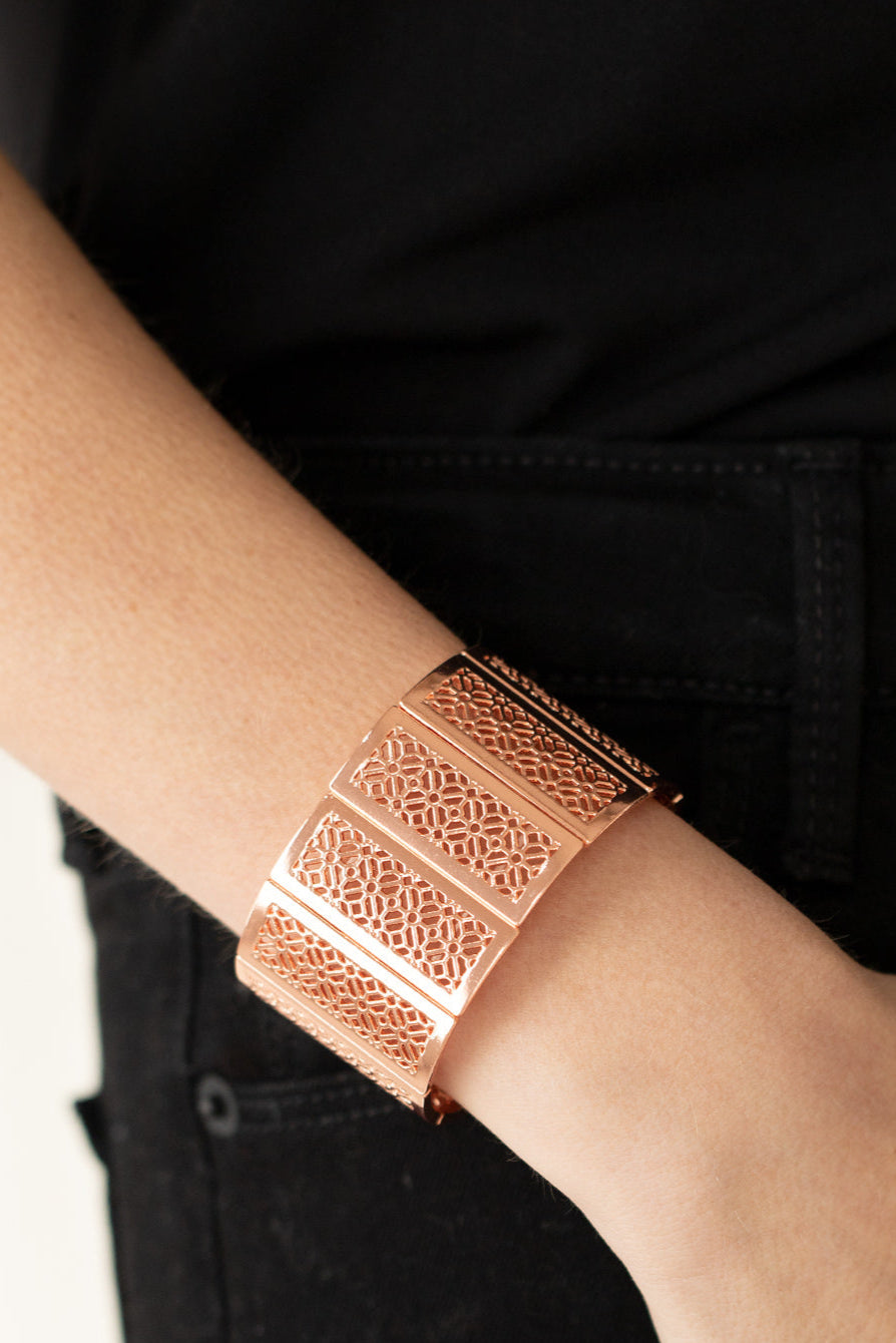 Paparazzi Bracelets - Thai Terrariums - Copper