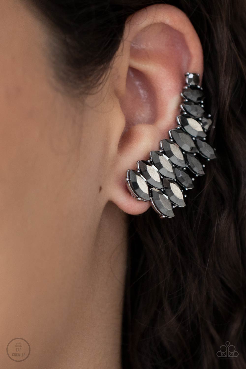Paparazzi Earrings - Explosive Elegance - Silver