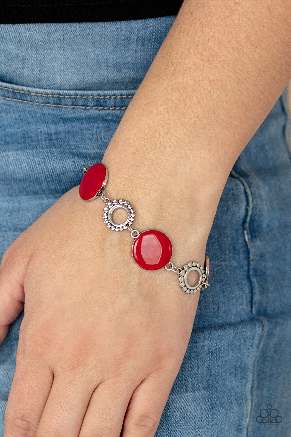 Paparazzi Bracelets - Garde Regalia - Red
