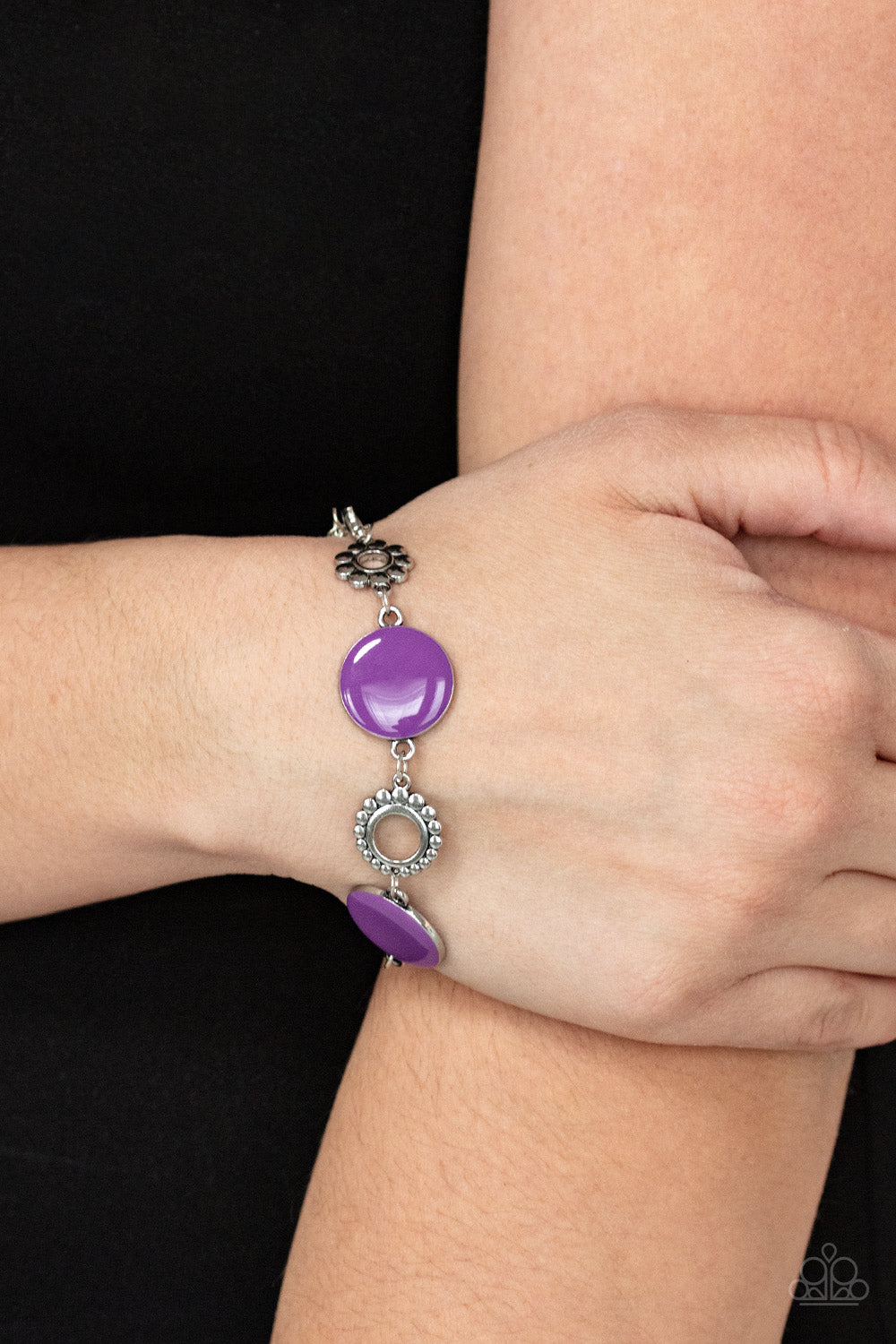 Paparazzi Bracelets - Garden Regalia - Purple