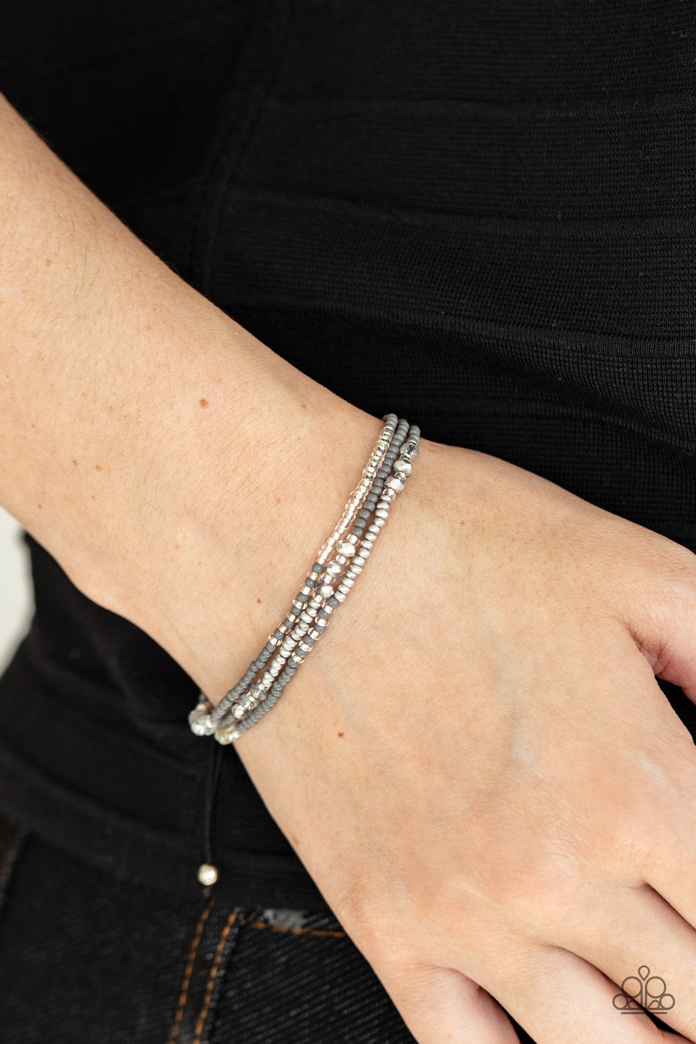 Paparazzi Urban Collection - Beam Me Up Scotty! - Silver