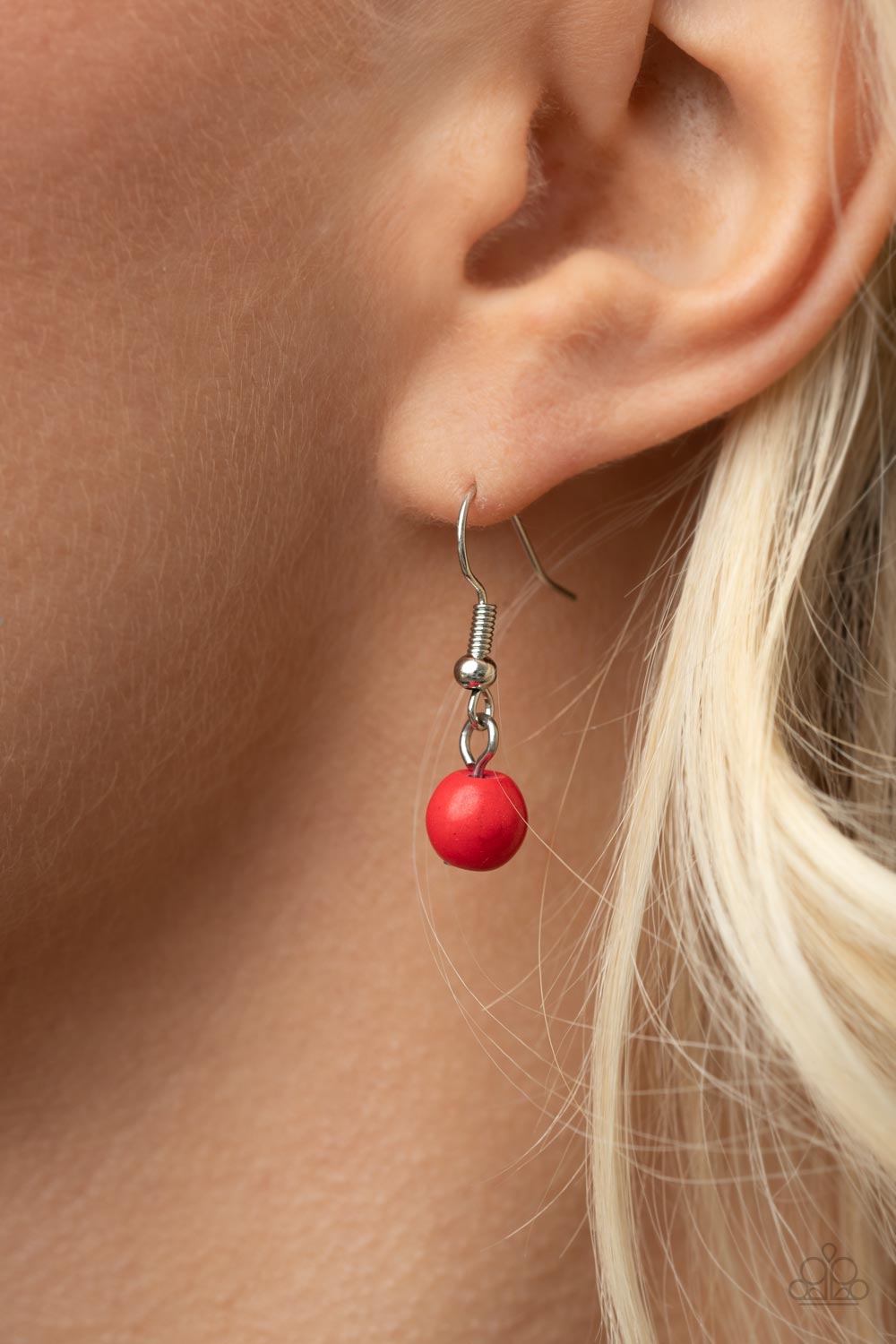 Paparazzi Necklaces - Geographically Gorgeous - Red
