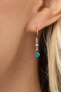 Paparazzi Necklaces - Material Blessings - Blue