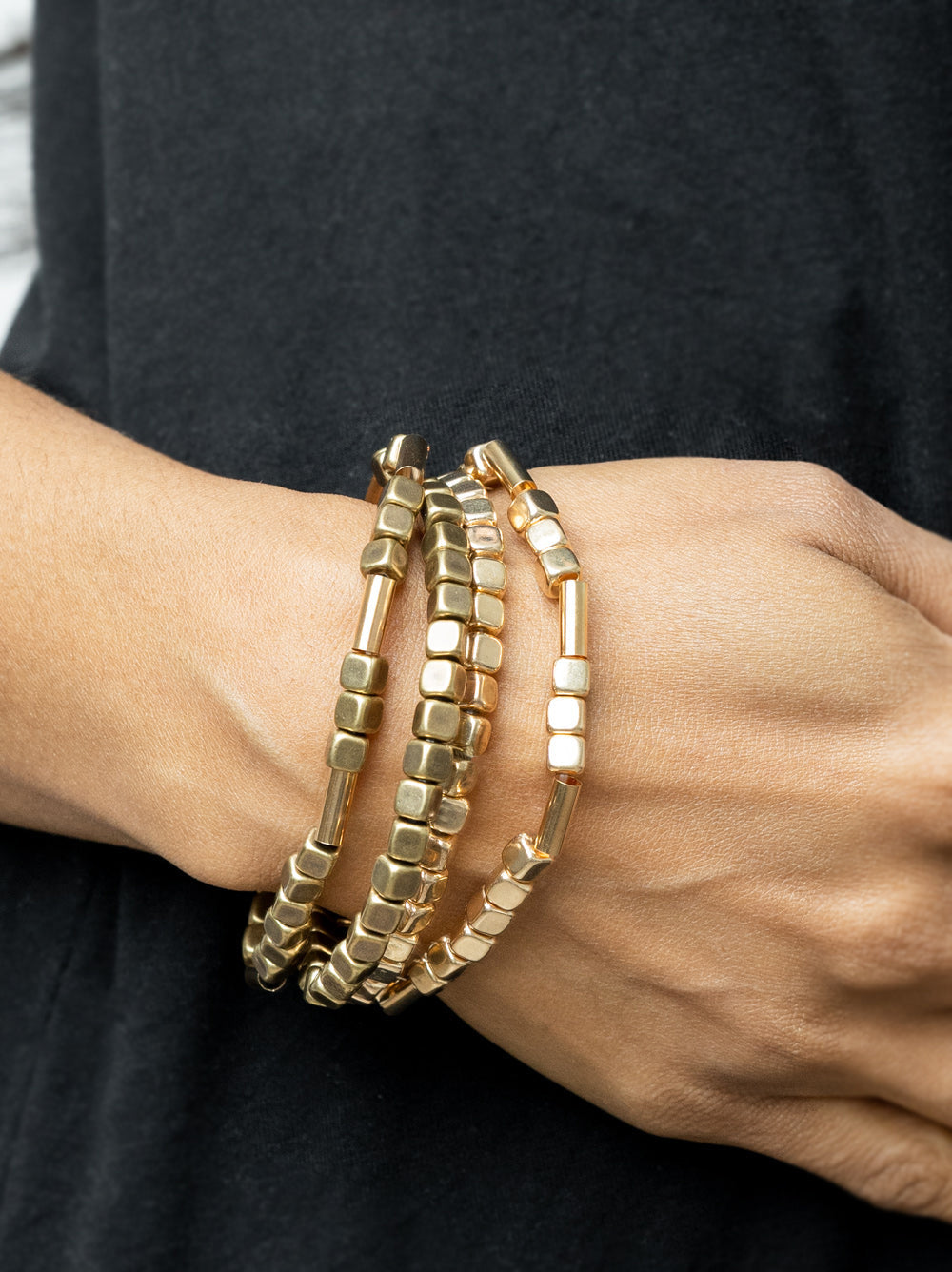 Paparazzi Bracelets - Metro Materials - Multi