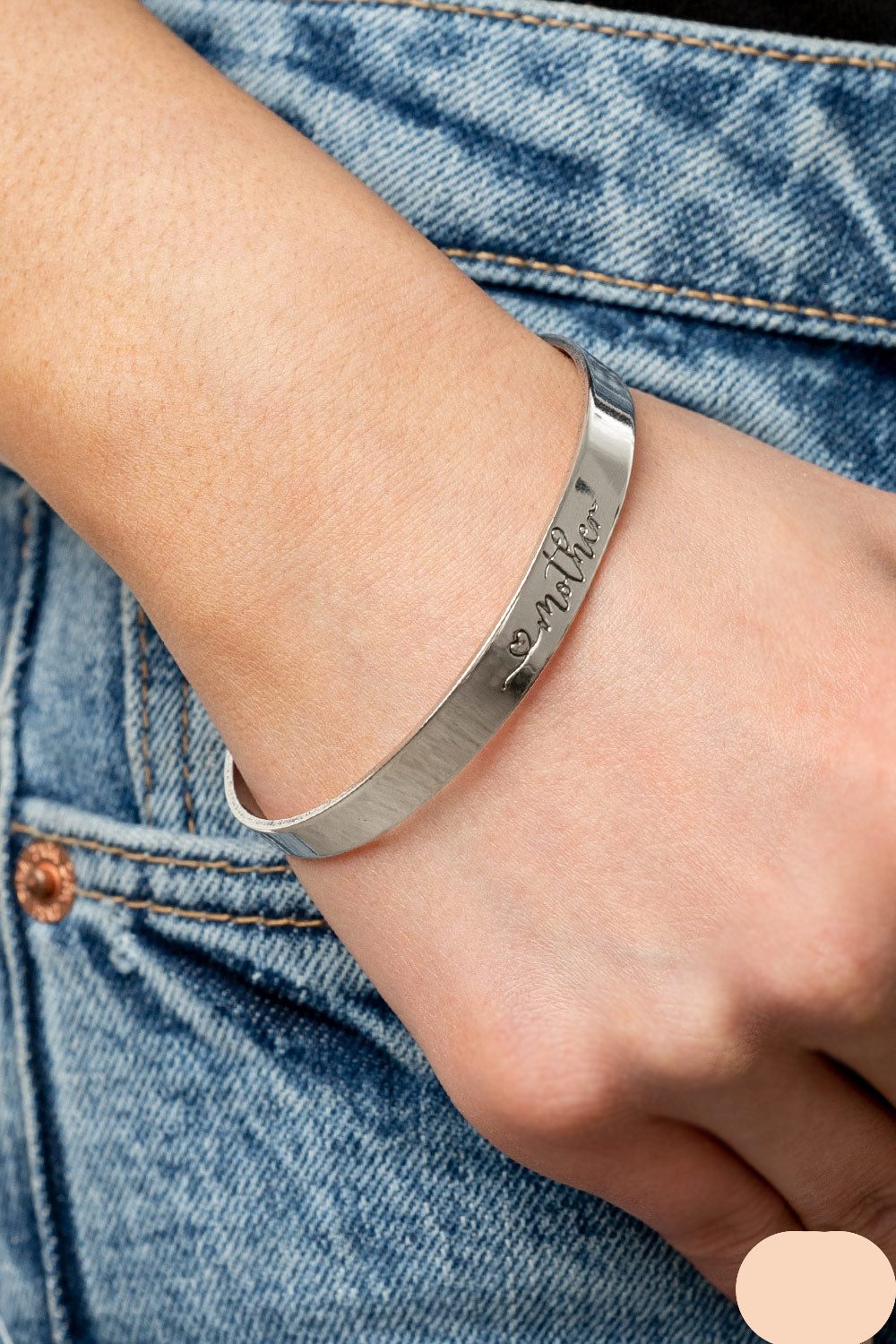 Paparazzi Bracelets - Sweetly Named - Silver - B720