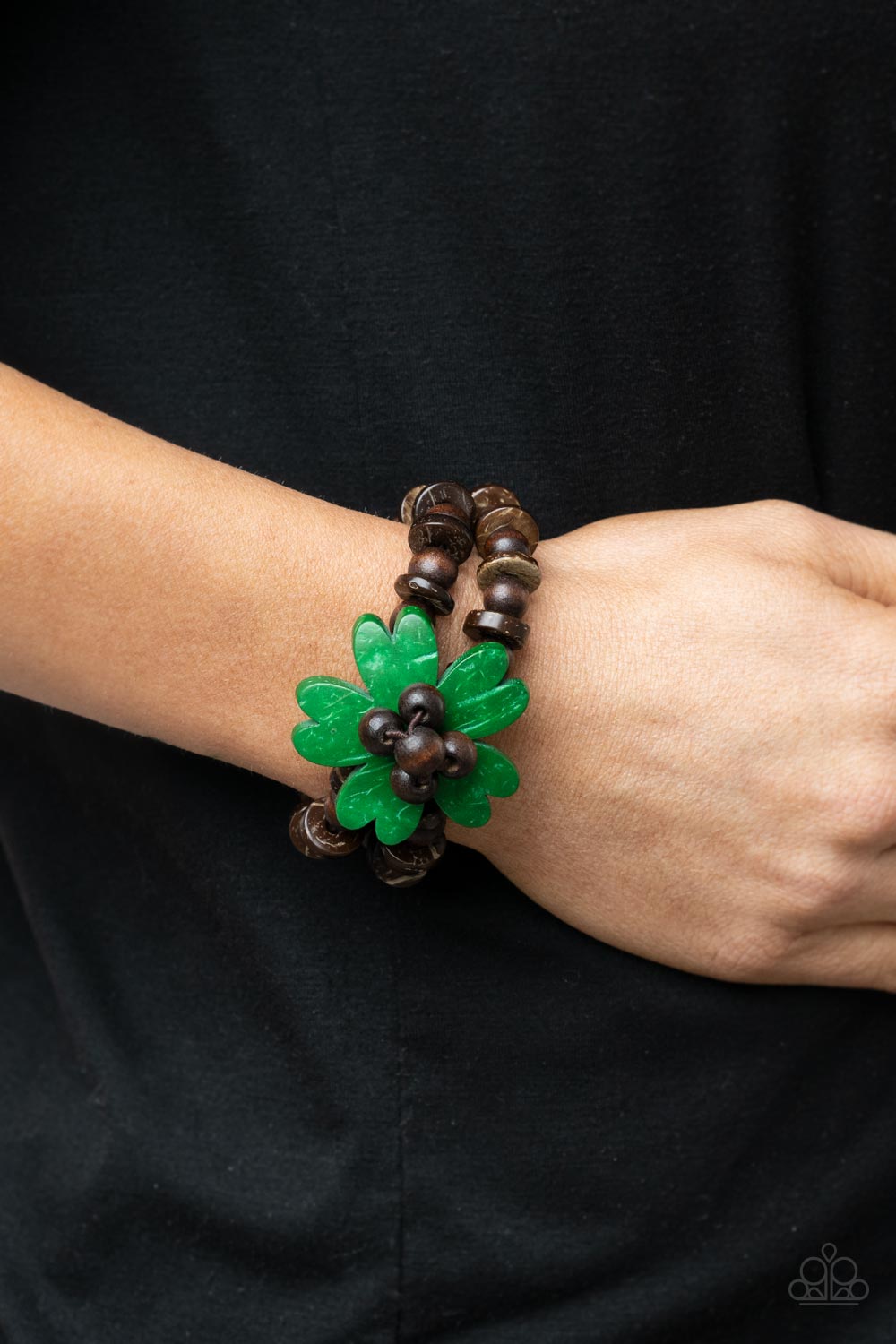 Paparazzi Bracelets - Tropical Flavor - Green