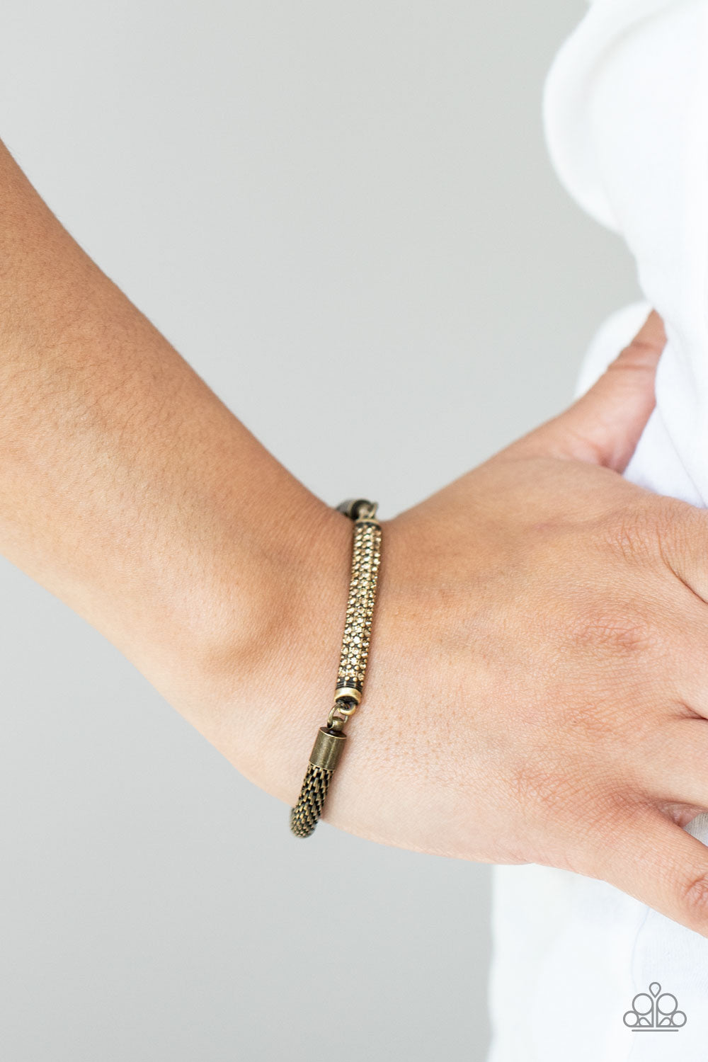 Paparazzi Bracelets - Fearlessly Unfiltered - Brass