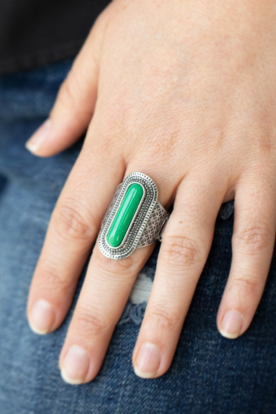 Paparazzi Rings - Dubai Distraction - Green