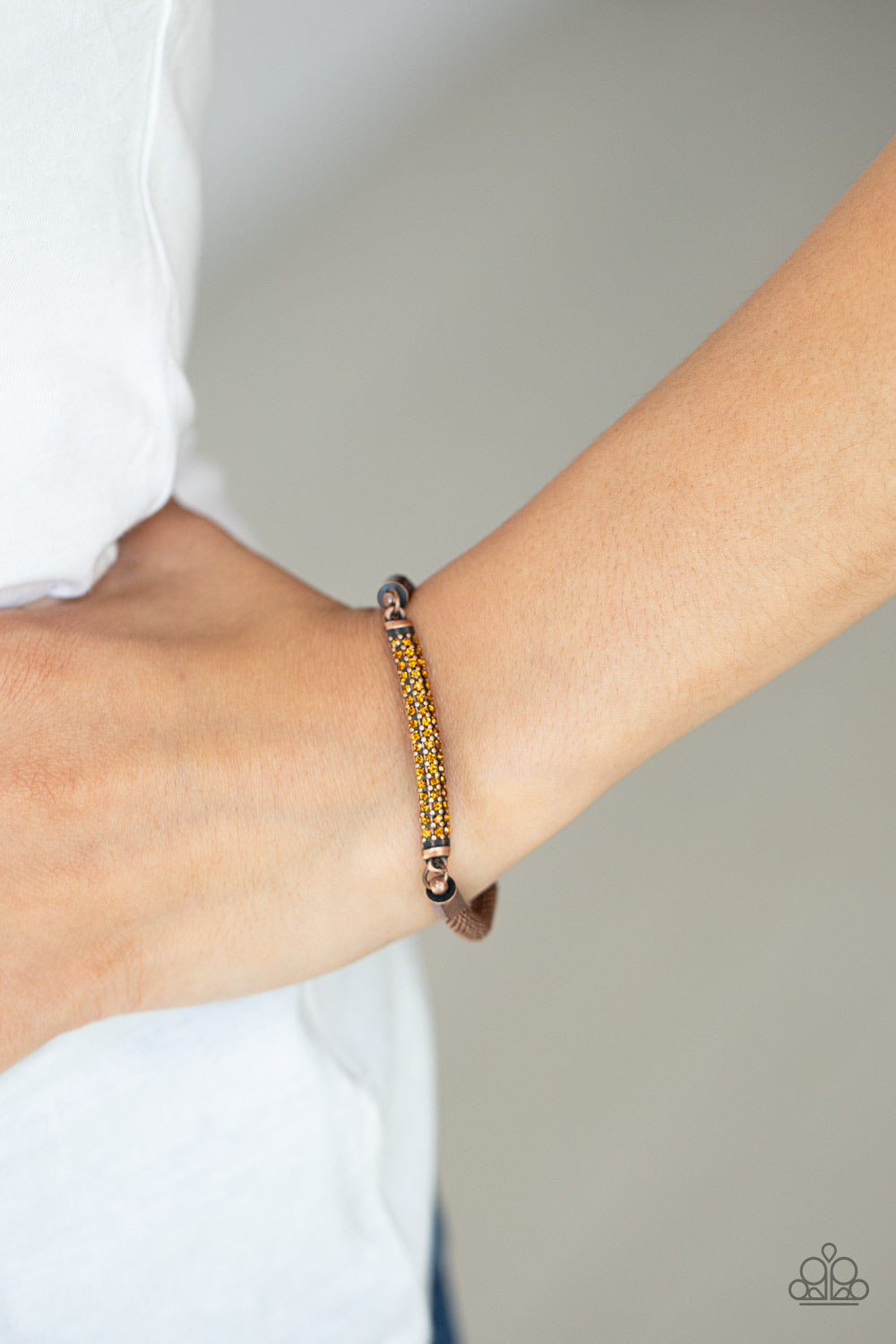 Paparazzi Bracelets - Fearlessly Unfiltered - Copper