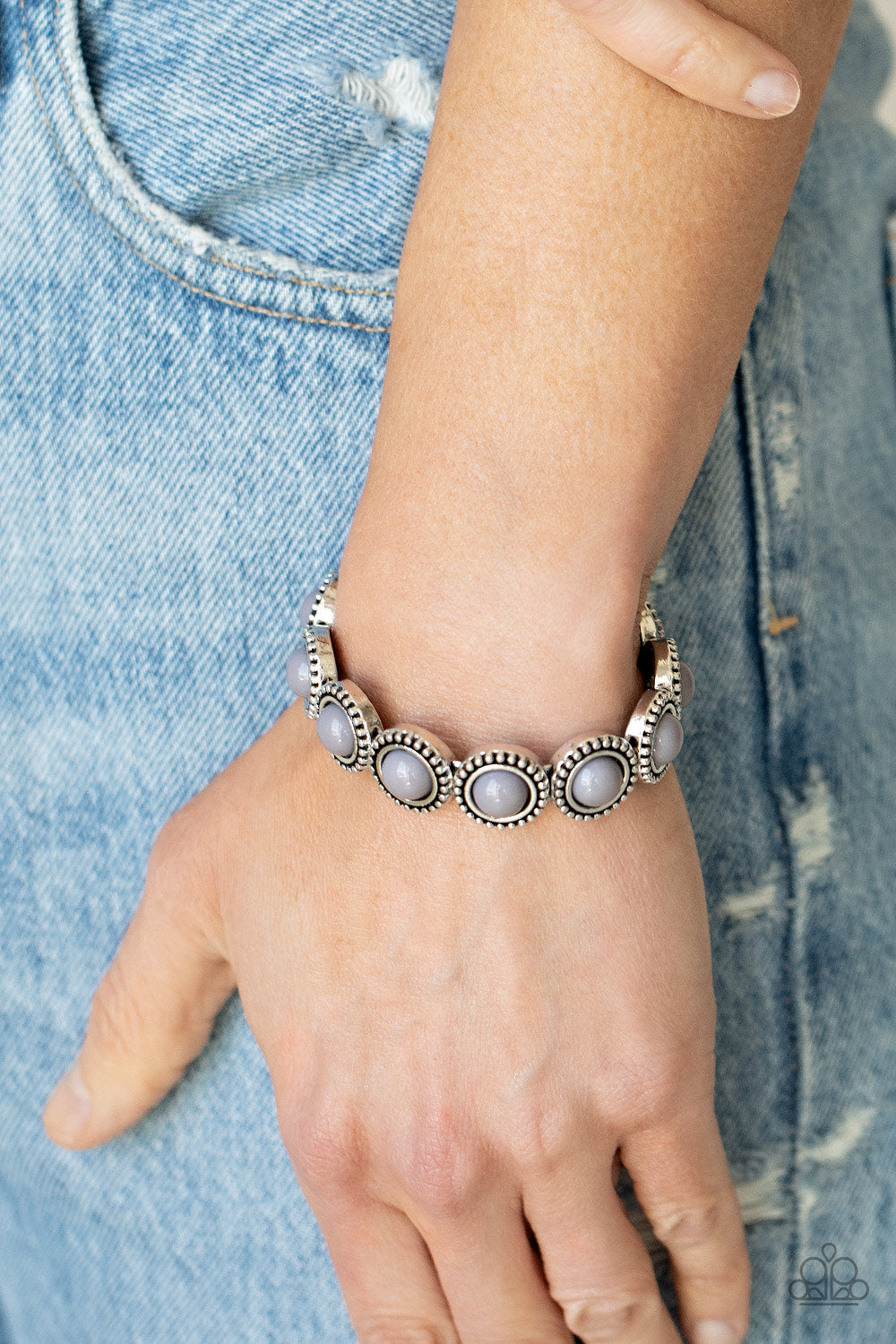 Paparazzi Bracelets - Polished Promenade - Silver