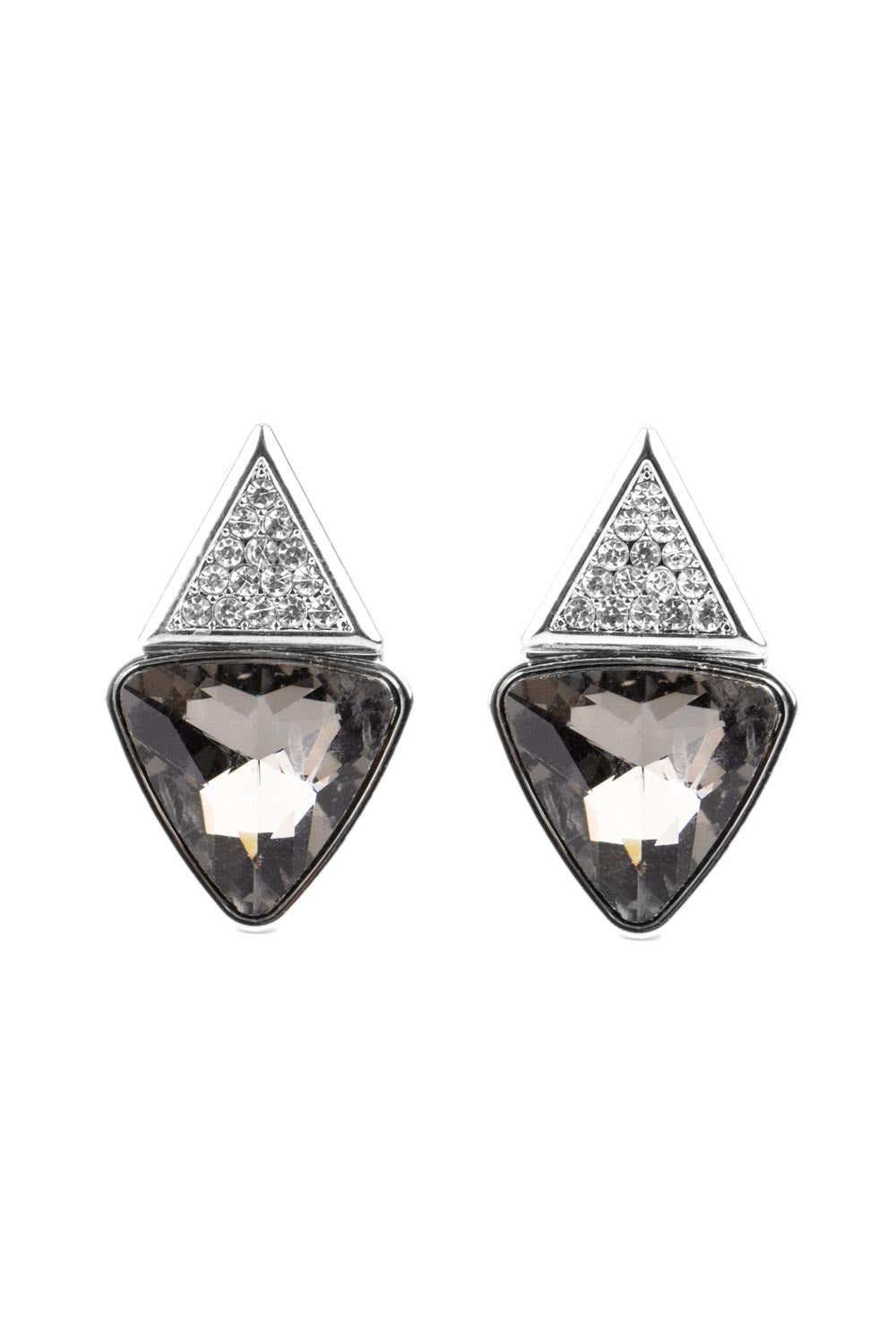 Paparazzi Earrings - Risky Razzle - Silver