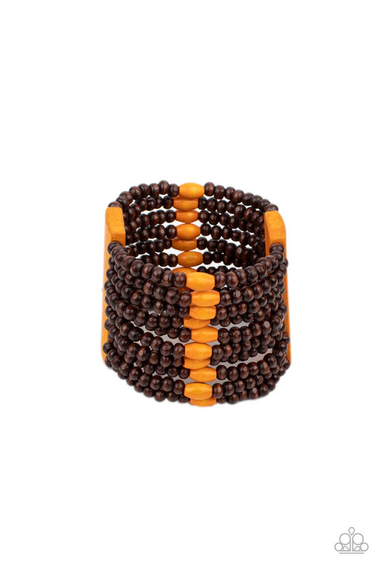 Paparazzi Bracelets - Tropical Trendsetter - Orange
