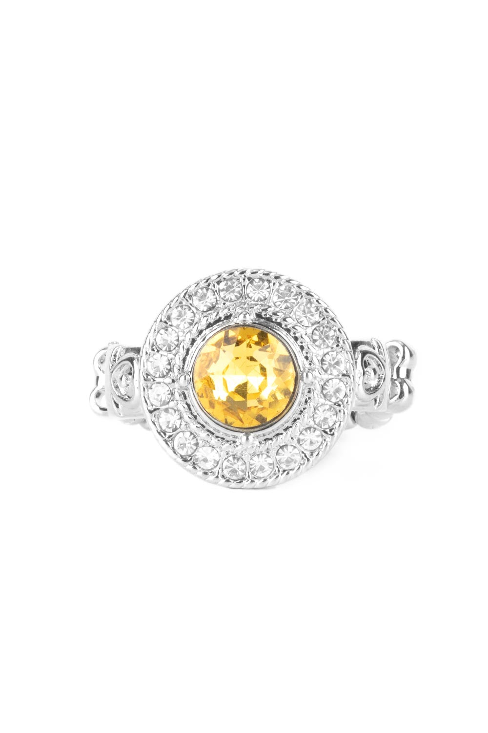 Paparazzi Rings - Targeted Timelessness - Yellow