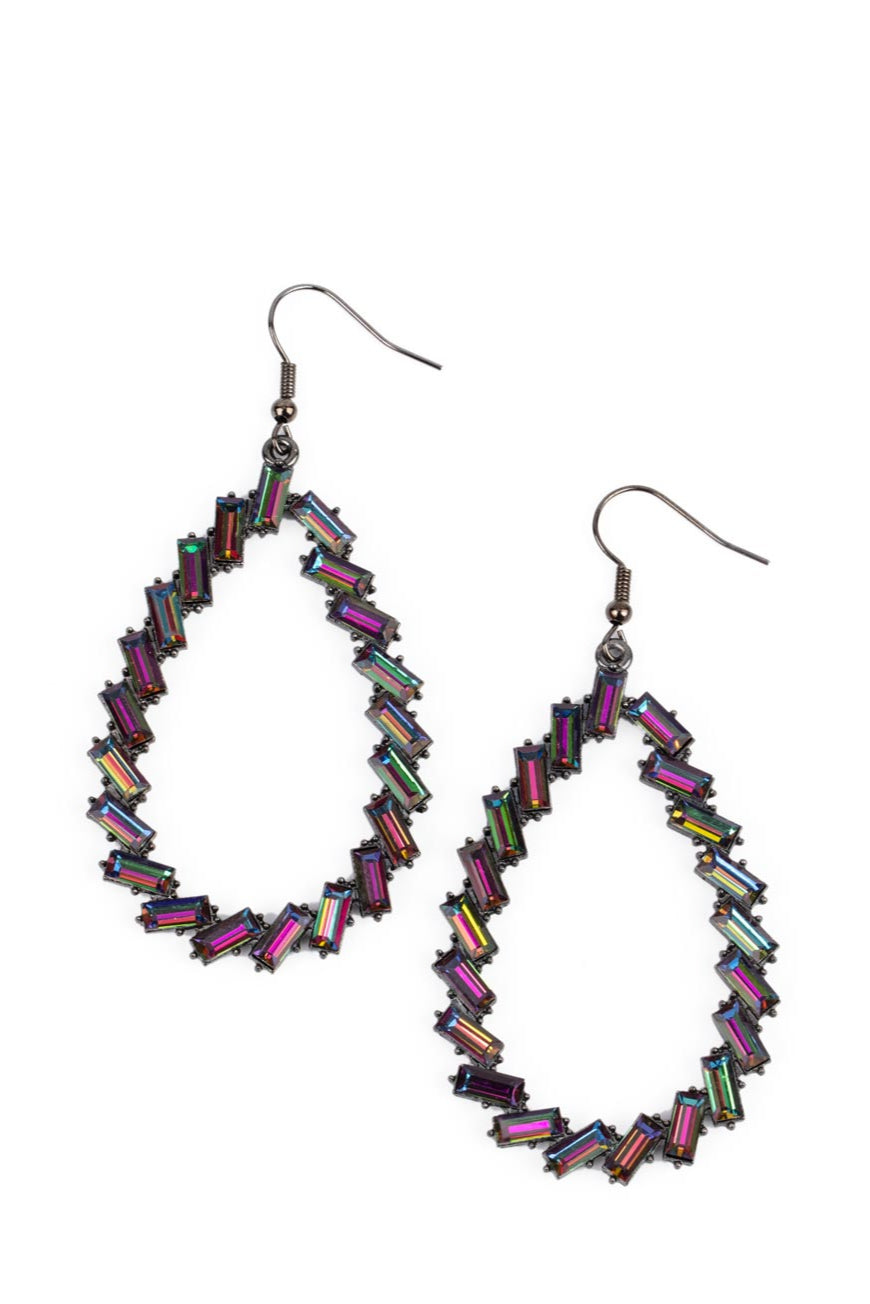 Paparazzi Earrings - Striking Resplendence - Multi