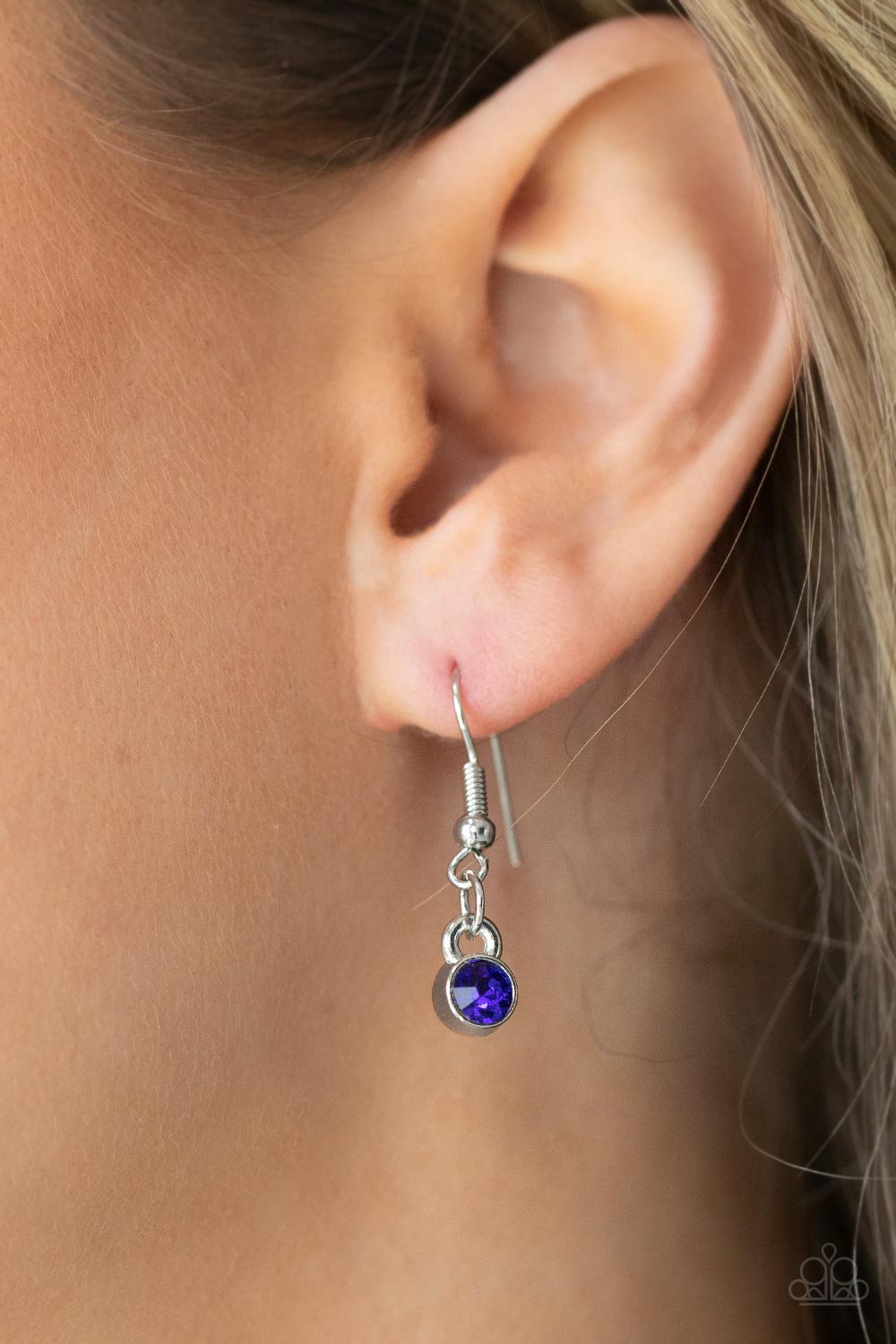 Paparazzi Necklaces - Knot in Love - Blue