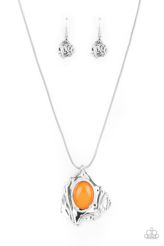 Paparazzi Necklaces - Amazon Amulet - Orange