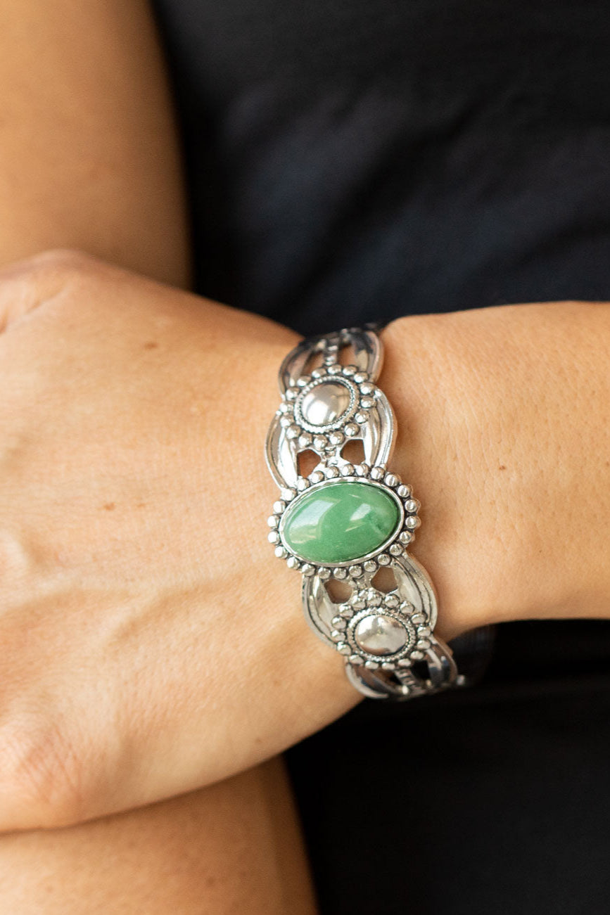 Paparazzi Bracelets - Solar Solstice - Green