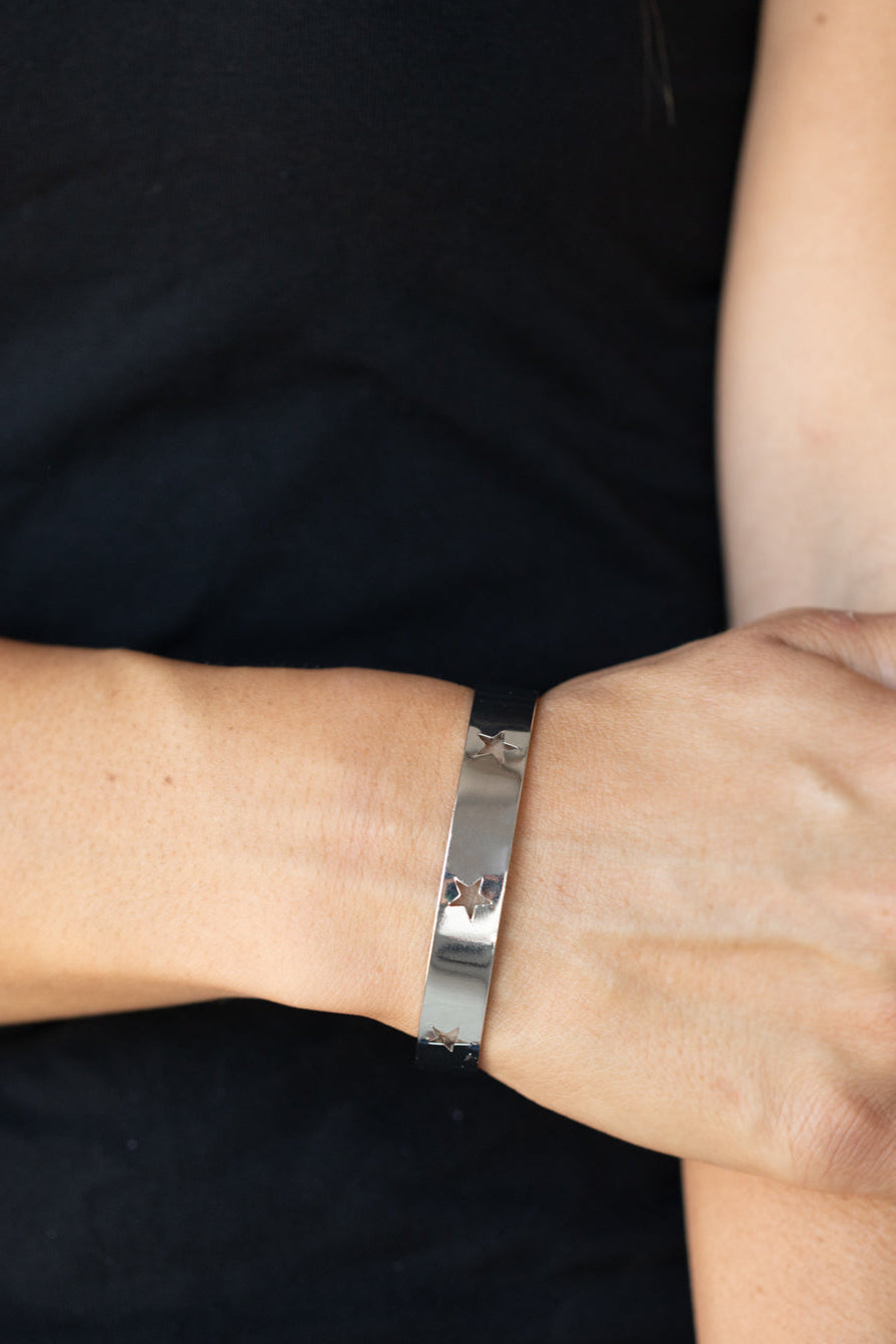 Paparazzi Bracelets - American Girl Glamour - Silver