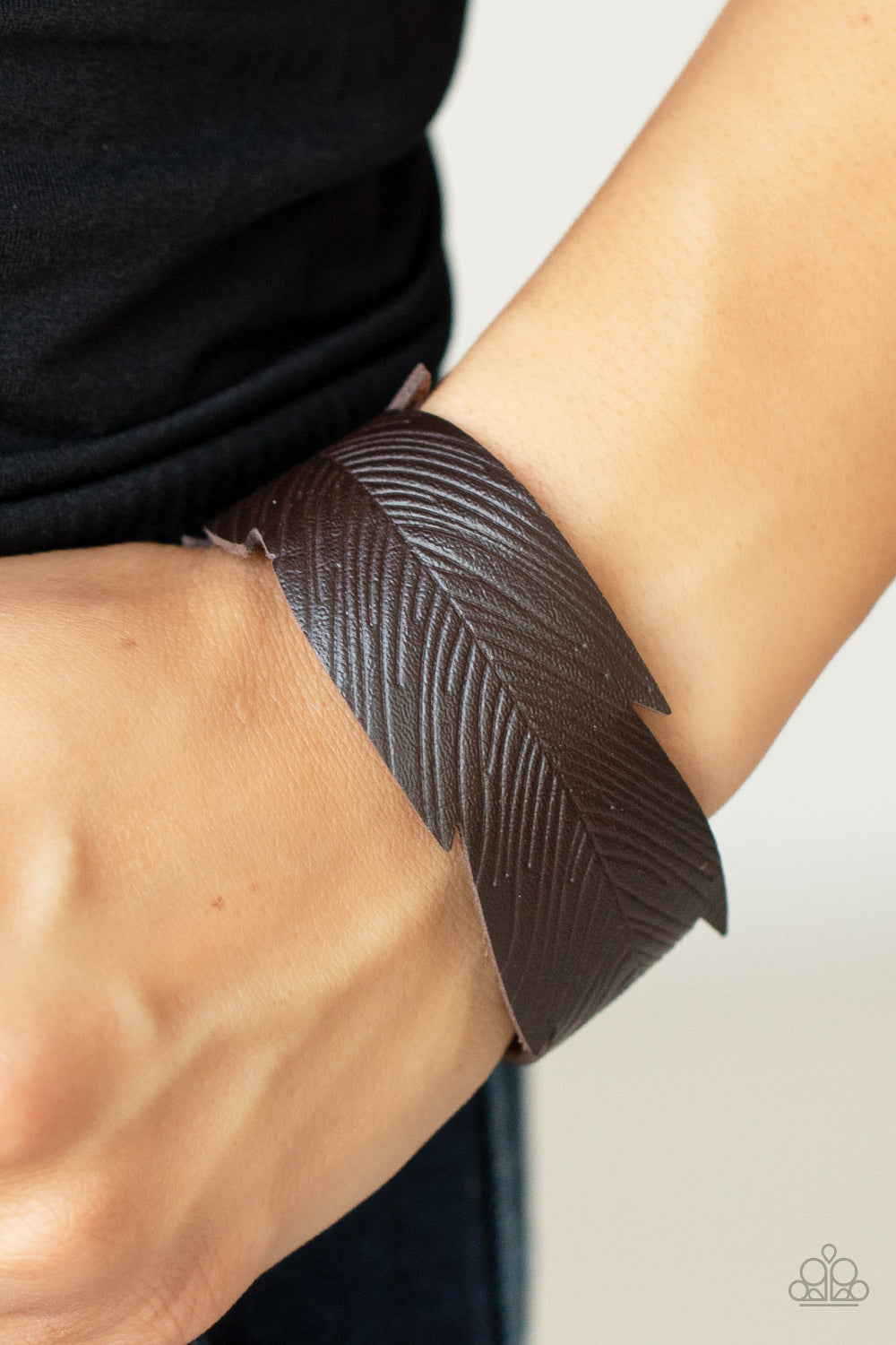 Paparazzi Urban Collection - Whimsically Winging It - Brown Wrap