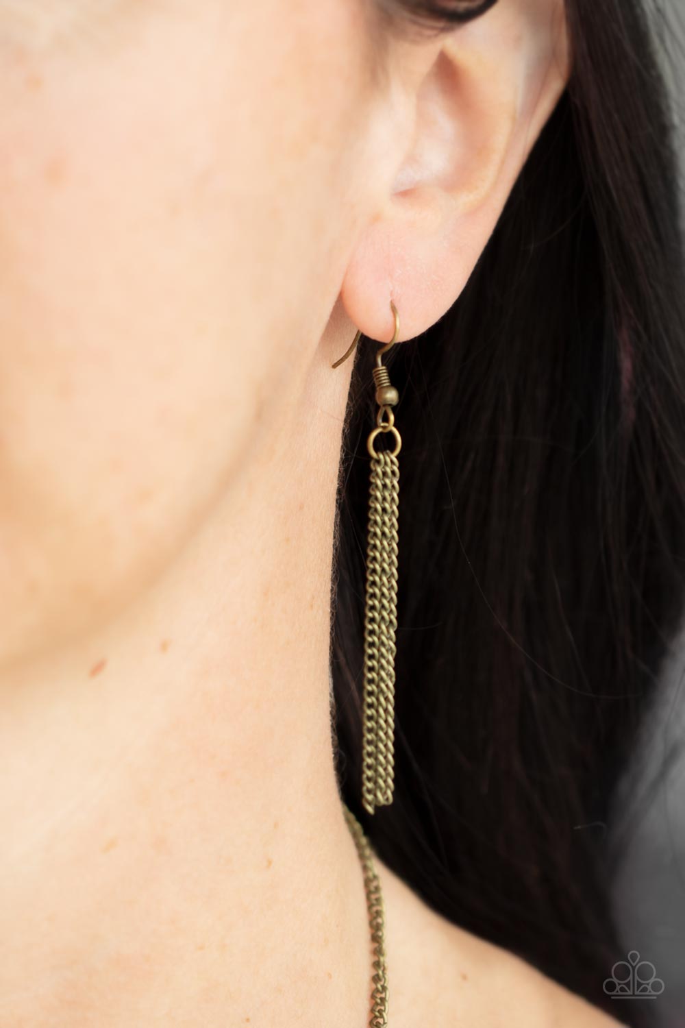 Paparazzi Necklaces - Pebble Me Pretty - Brass