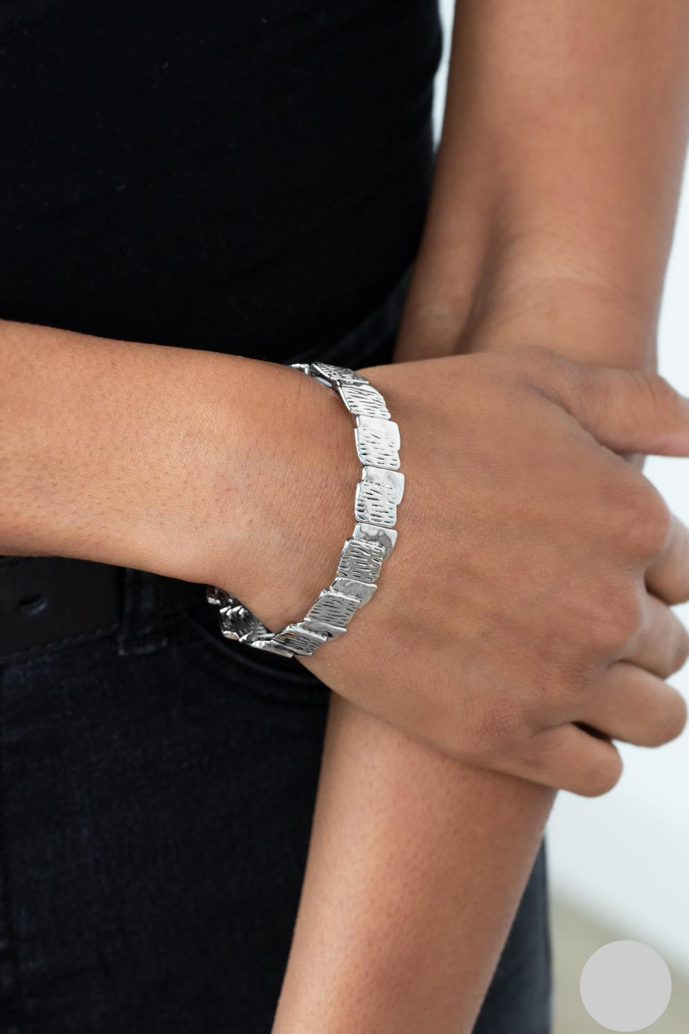 Paparazzi Bracelets - Urban Stackyard - Silver