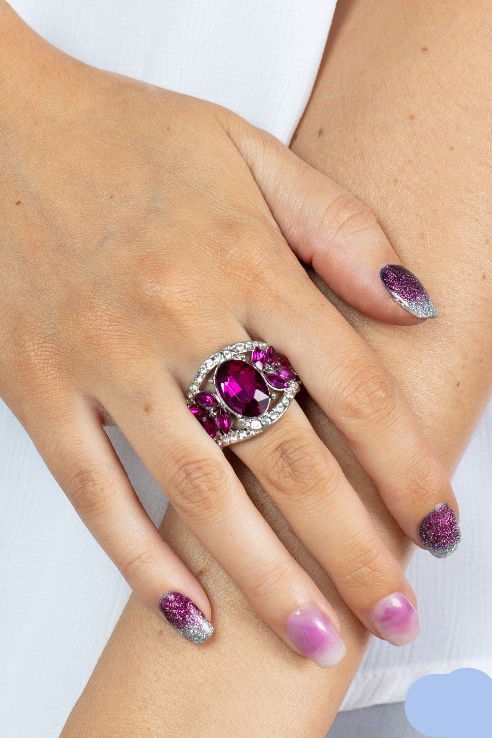Paparazzi Rings - Cosmic Clique - Pink - R1013