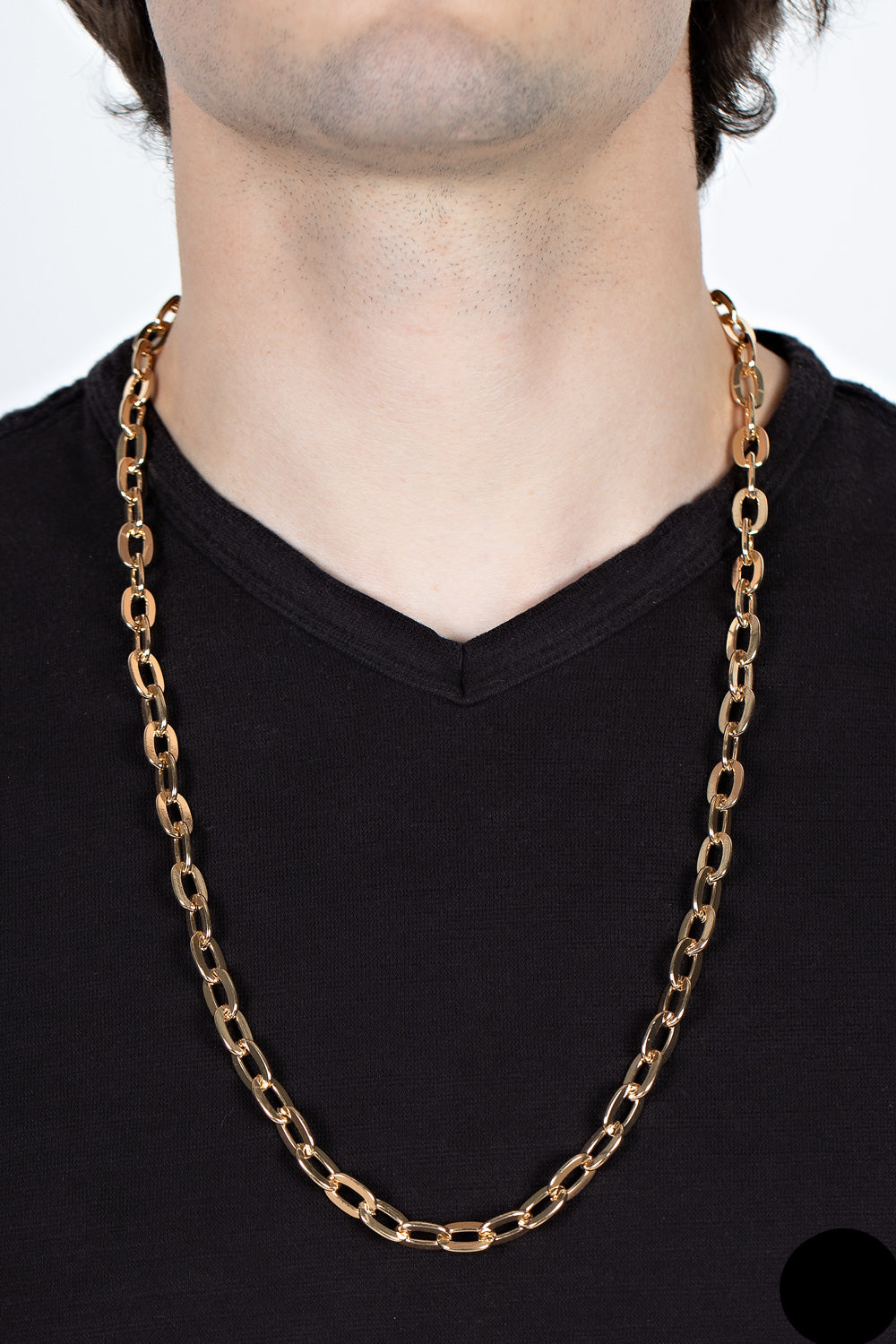 Paparazzi Men's Collection - Interference - Gold - N2946