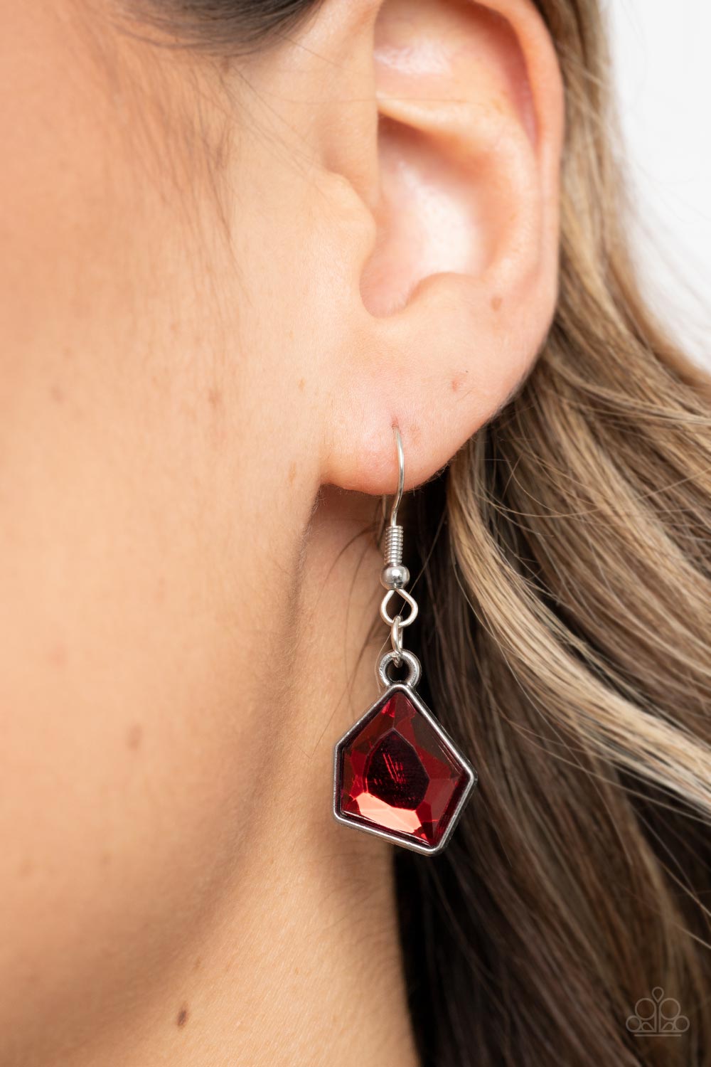 Paparazzi Necklaces - Experimental Edge - Red