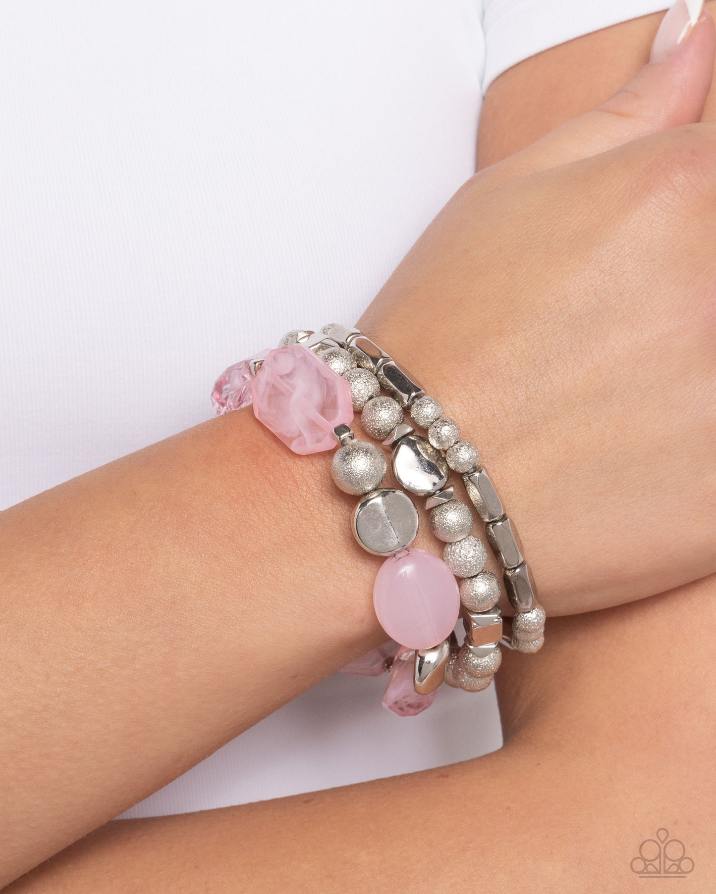 Paparazzi Bracelets - Marina Magic - Pink