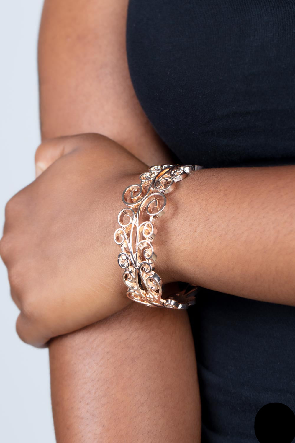 Paparazzi Bracelets - Dressed to Frill - Rose Gold