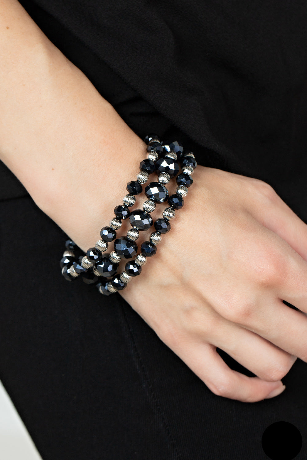Paparazzi Bracelets - Eiffel Tower Tryst - Blue