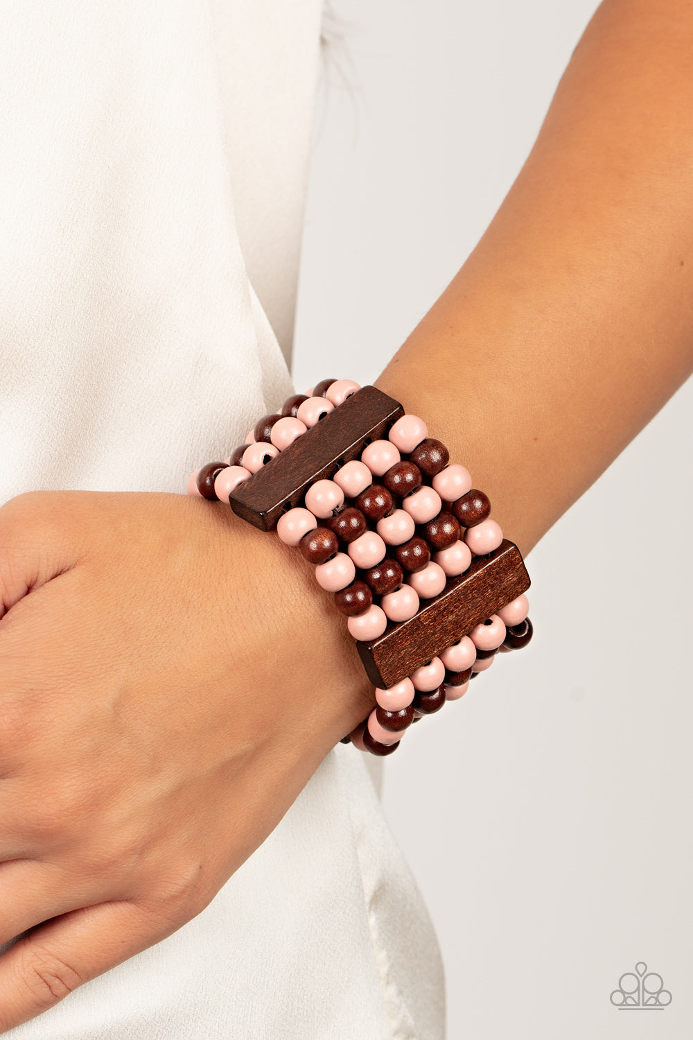 Paparazzi Bracelets - Island Soul - Pink