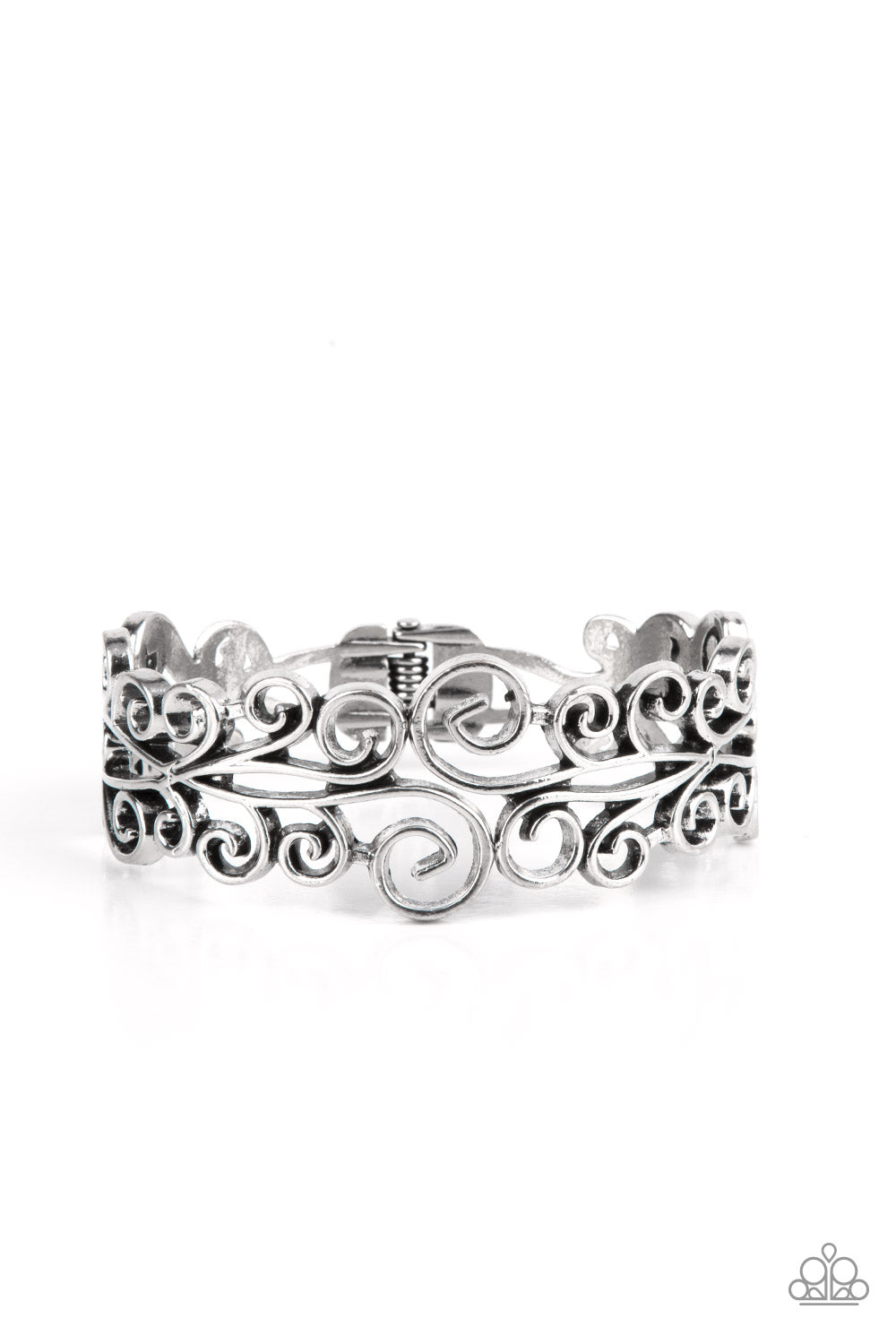 Paparazzi Bracelets - Dressed to FRILL - Silver