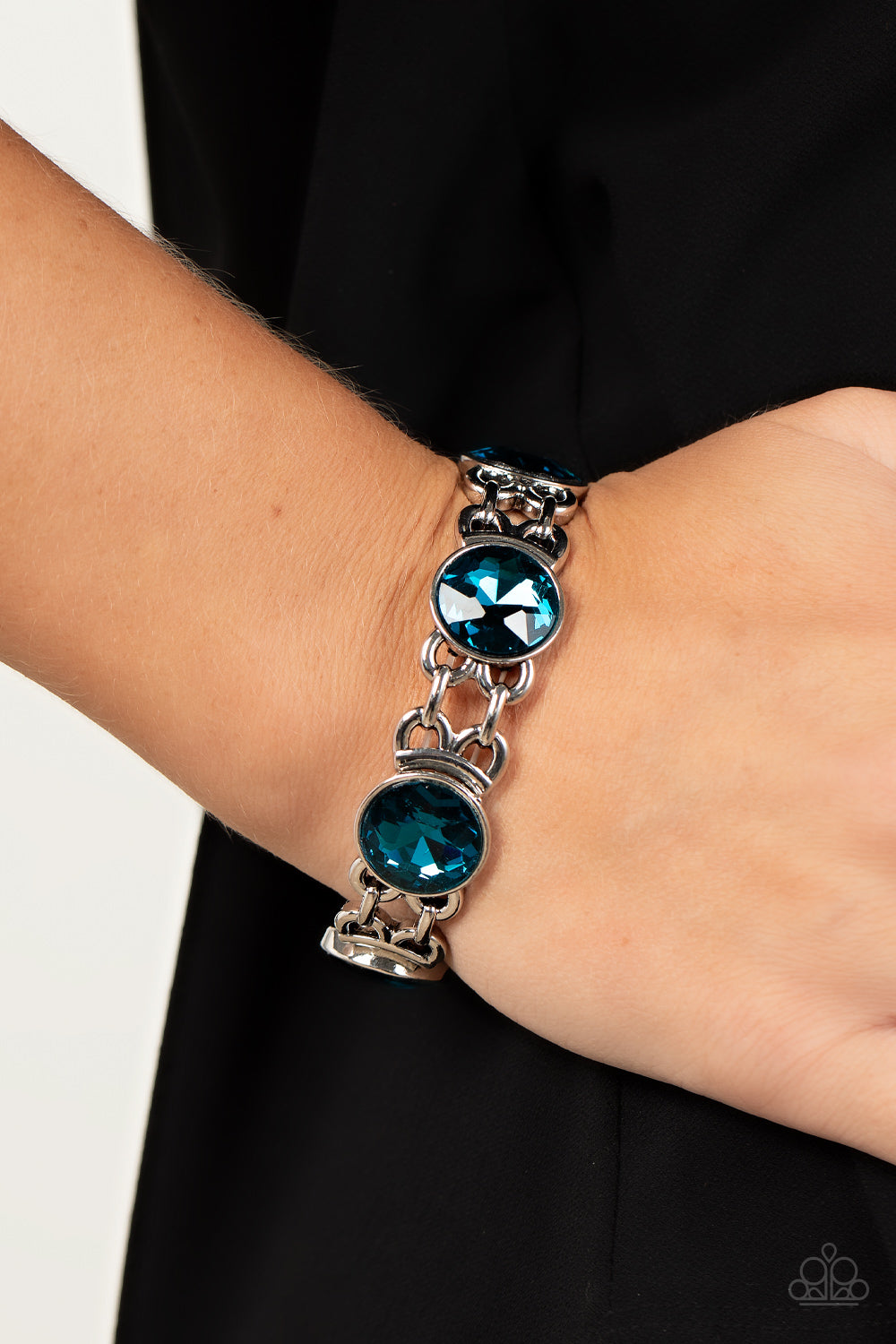 Paparazzi Bracelets - Devoted to Drama - Blue