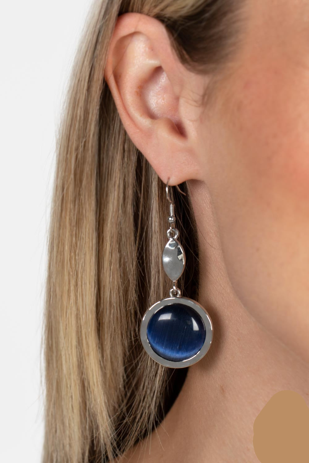 Paparazzi Earrings - Magically Magnificent - Blue - E1939