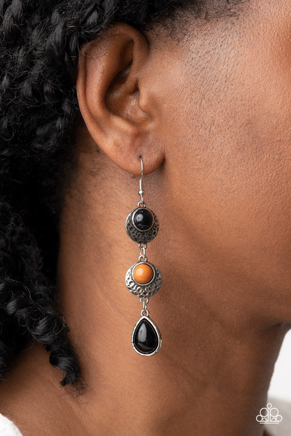 Paparazzi Earrings - Tahoe Trailblazer - Multi