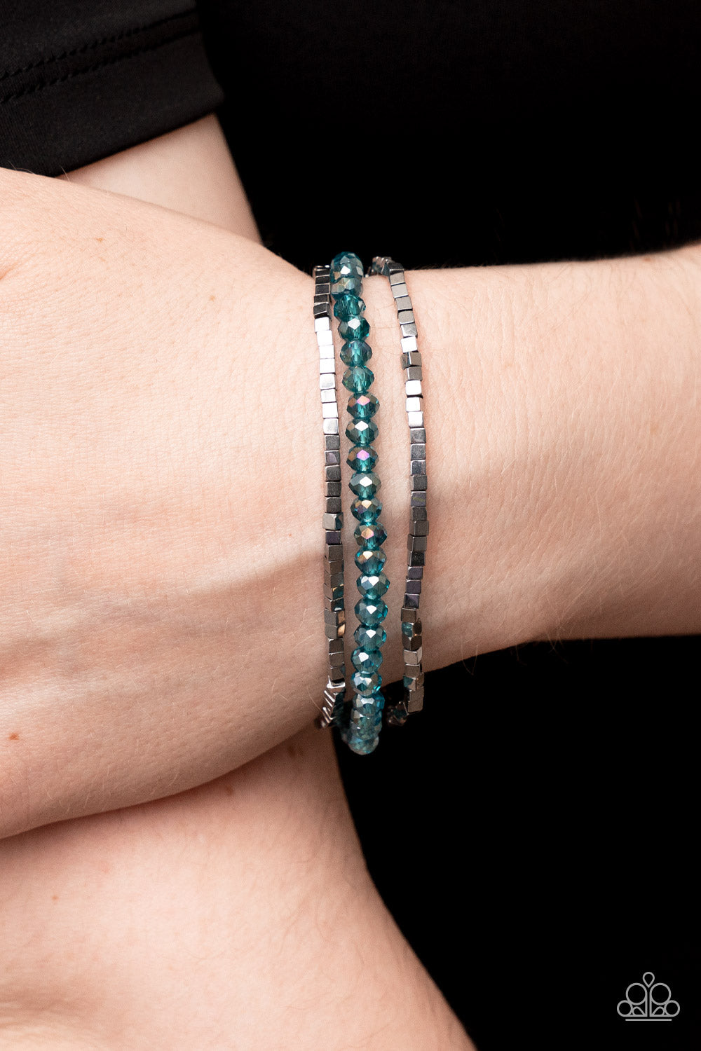 Paparazzi Bracelets - Just a Spritz - Blue