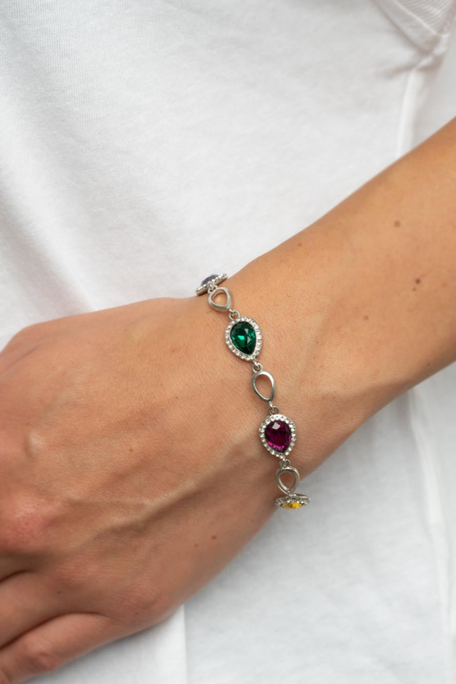 Paparazzi Bracelets - Timelessly Teary - Multi