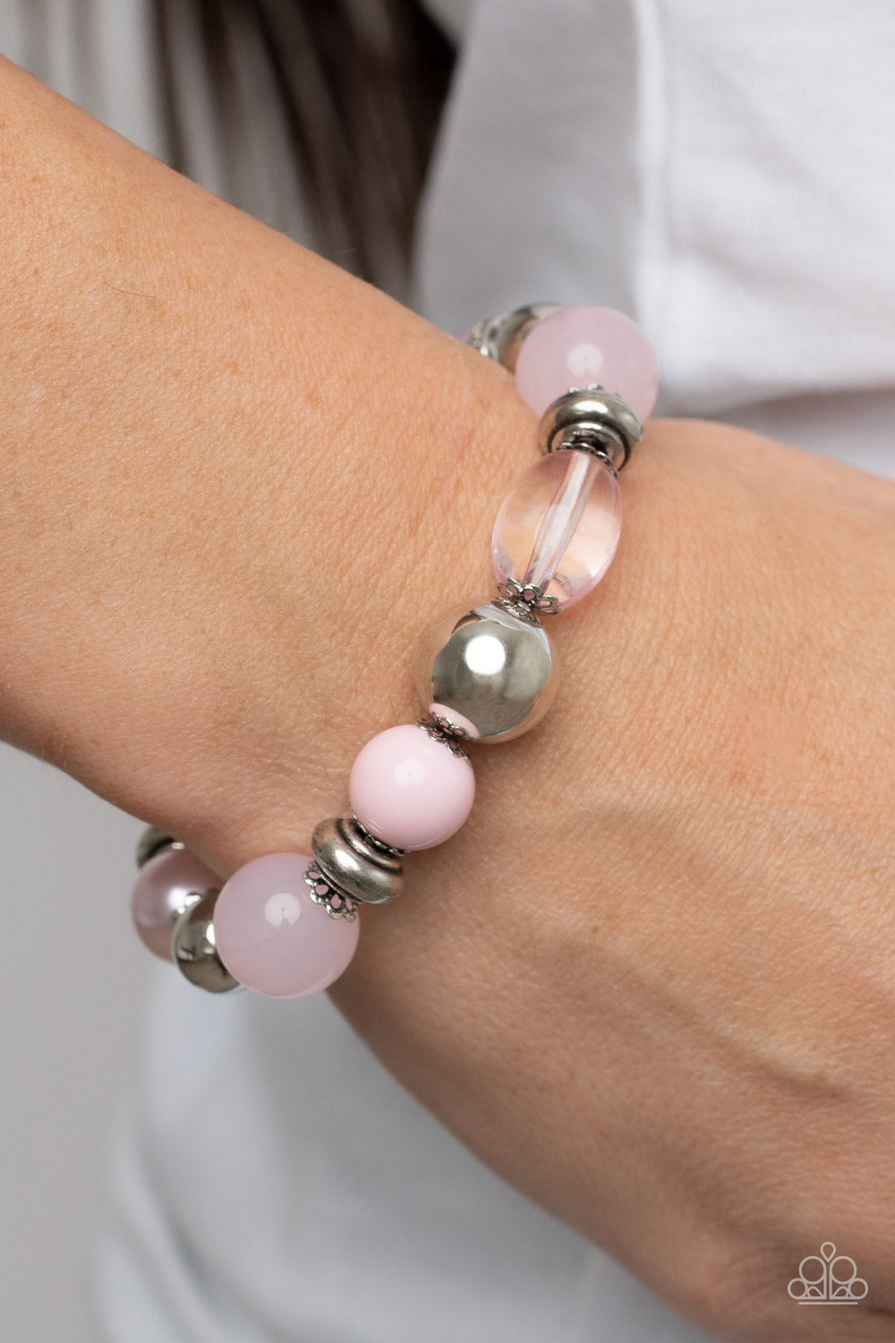 Paparazzi Bracelets - Tonal Takeover - Pink