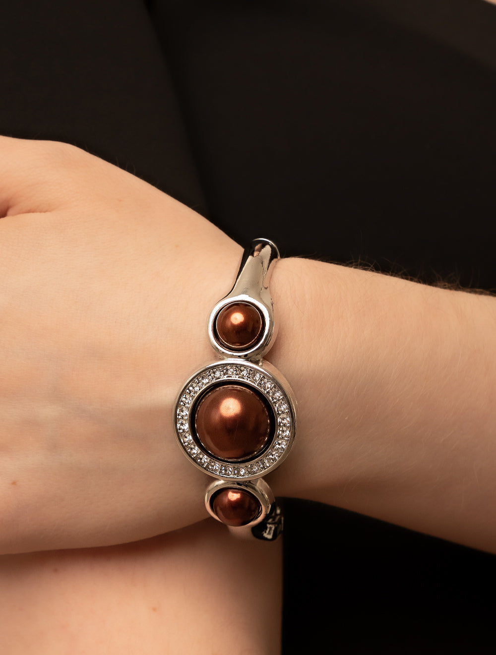 Paparazzi Bracelets - Debutante Daydream - Brown