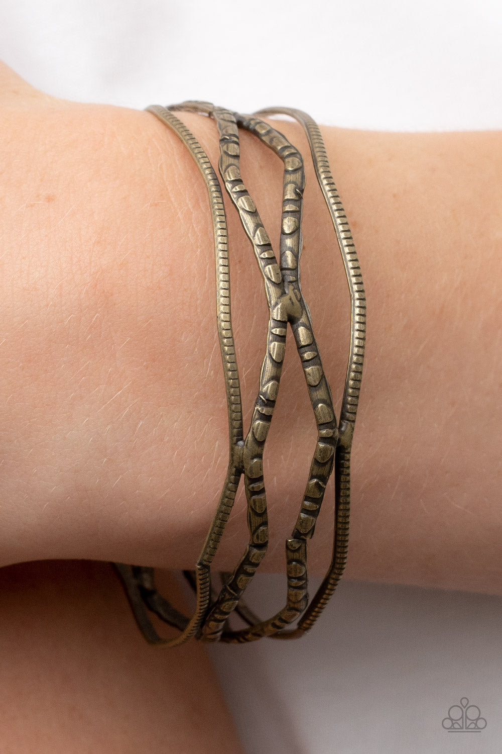 Paparazzi Bracelets - A Narrow Escapade - Brass