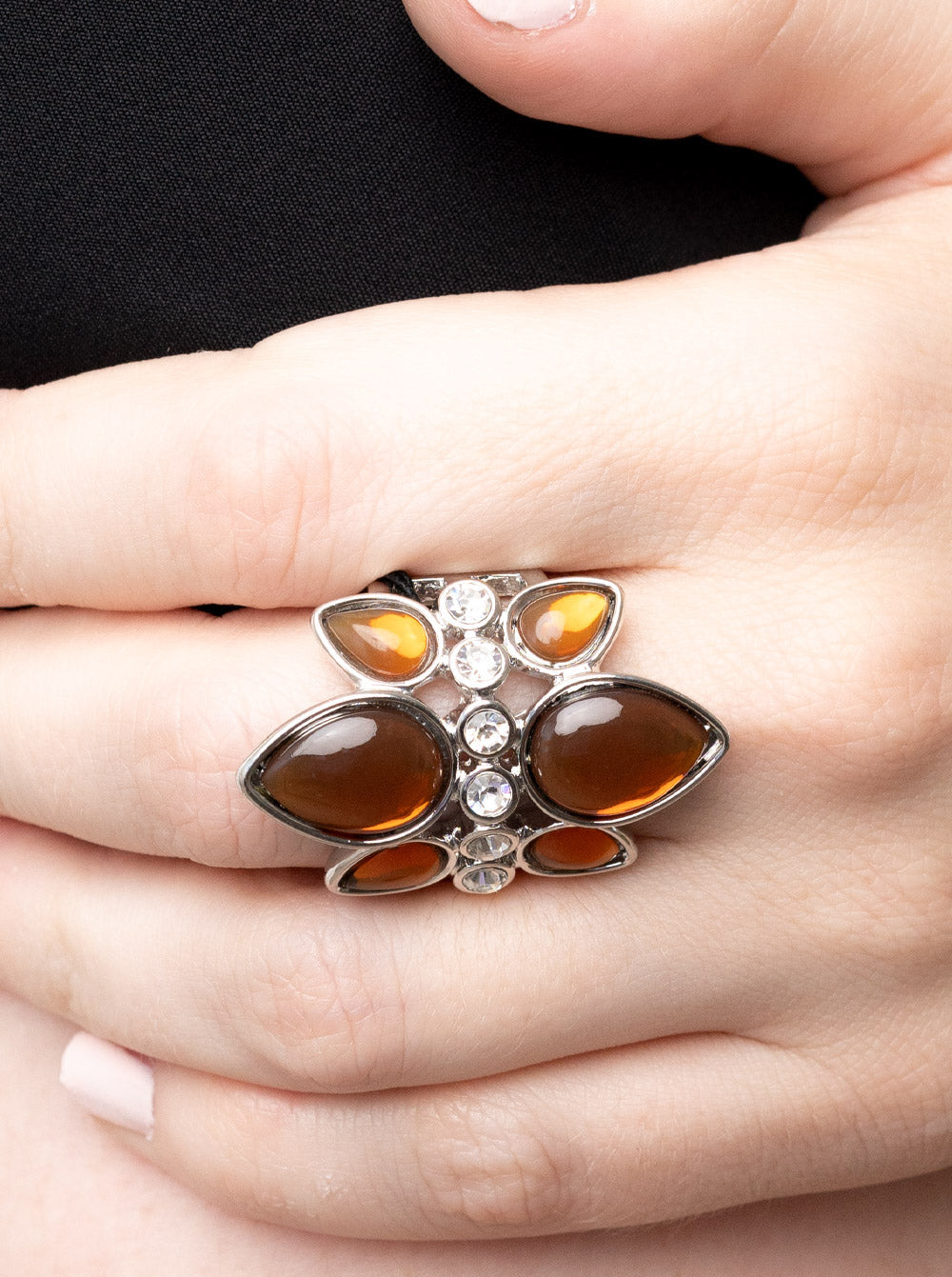 Paparazzi Rings - Trio Tinto - Brown