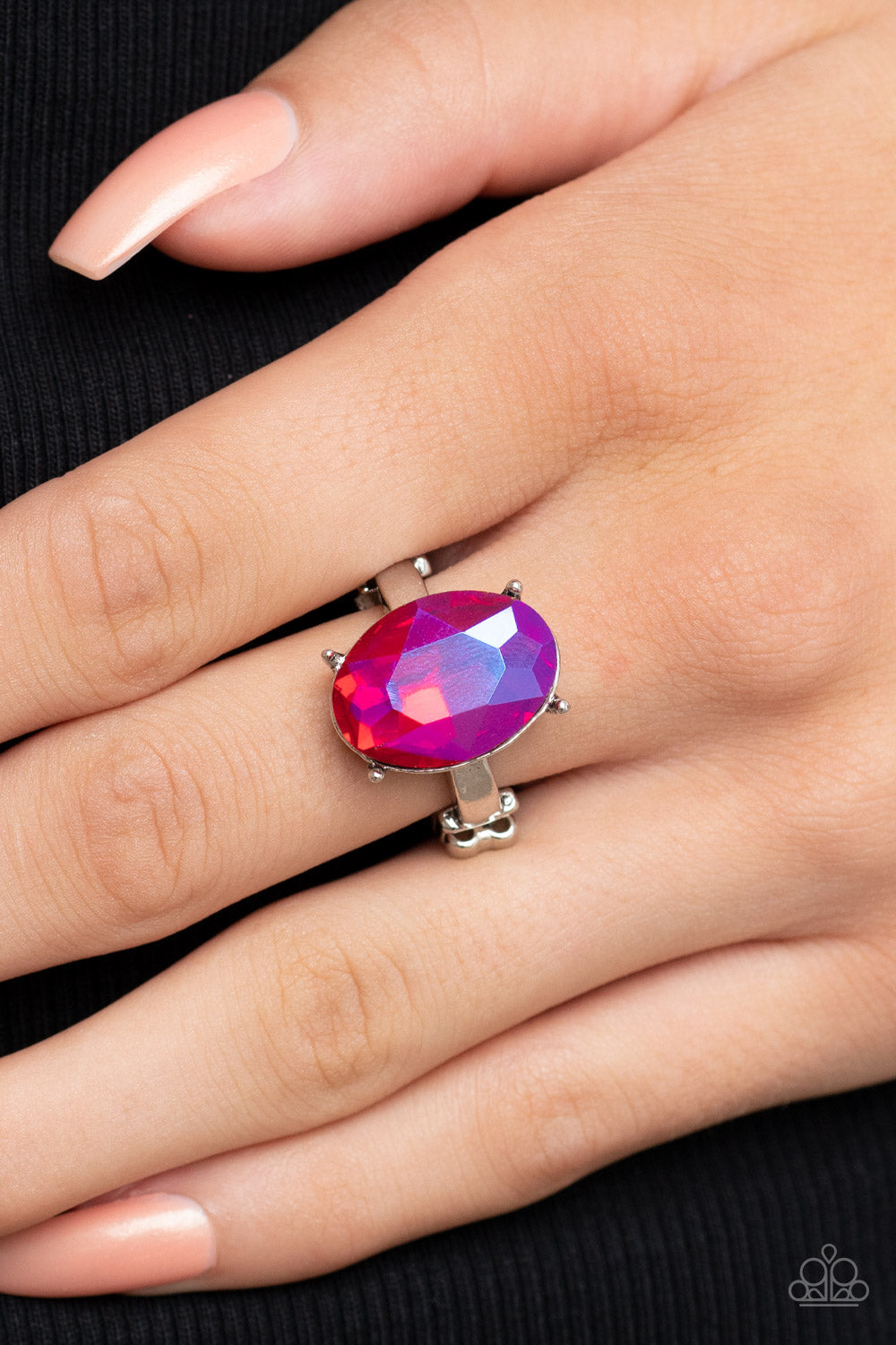 Paparazzi Rings - Updated Dazzle - Pink