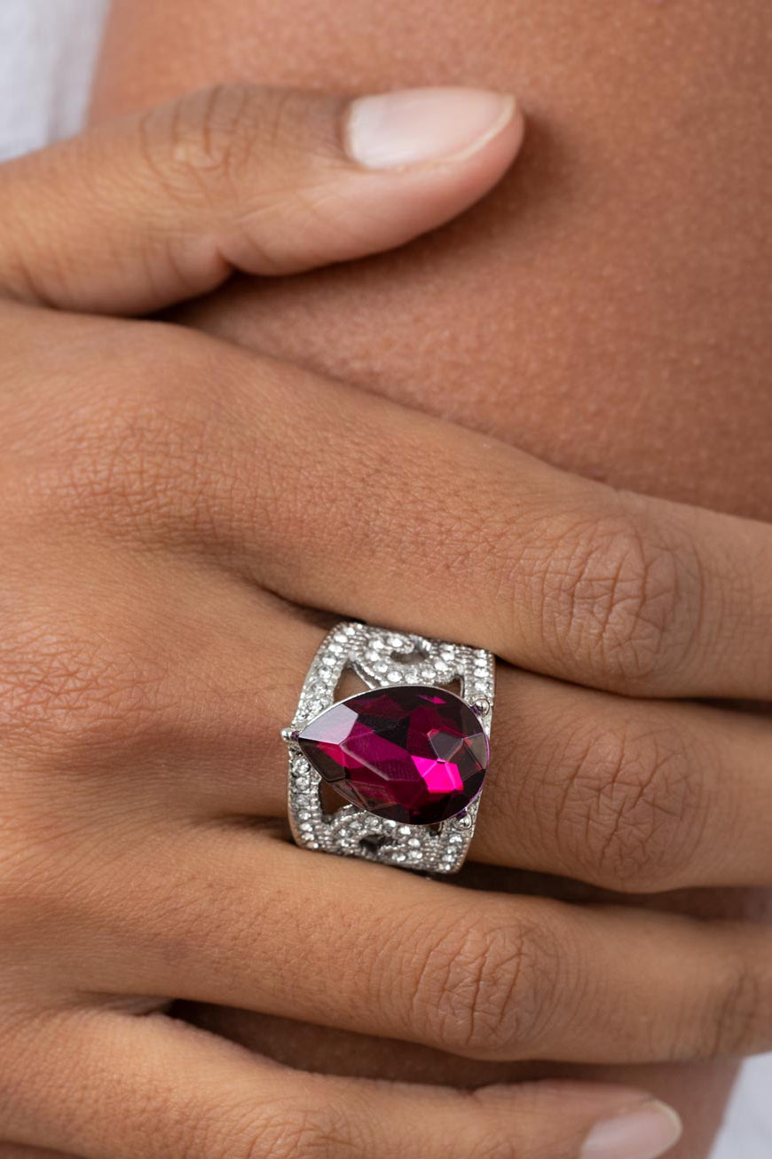 Paparazzi Rings - Kinda a Big Deal - Pink