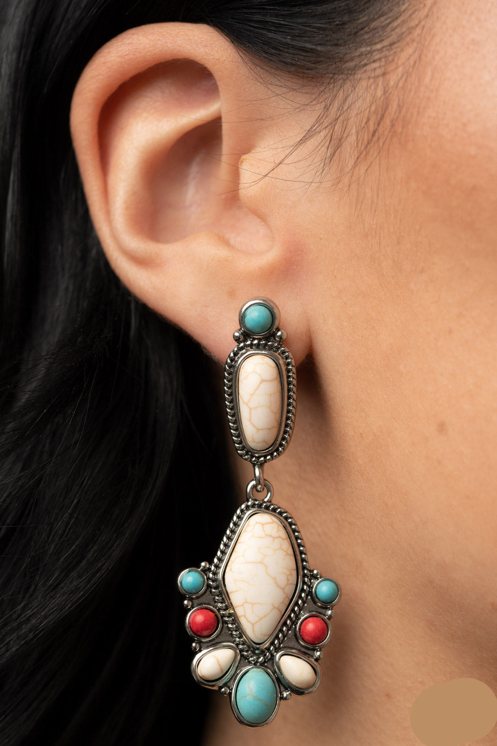 Paparazzi Earrings - Terrestrial Talisman - Multi