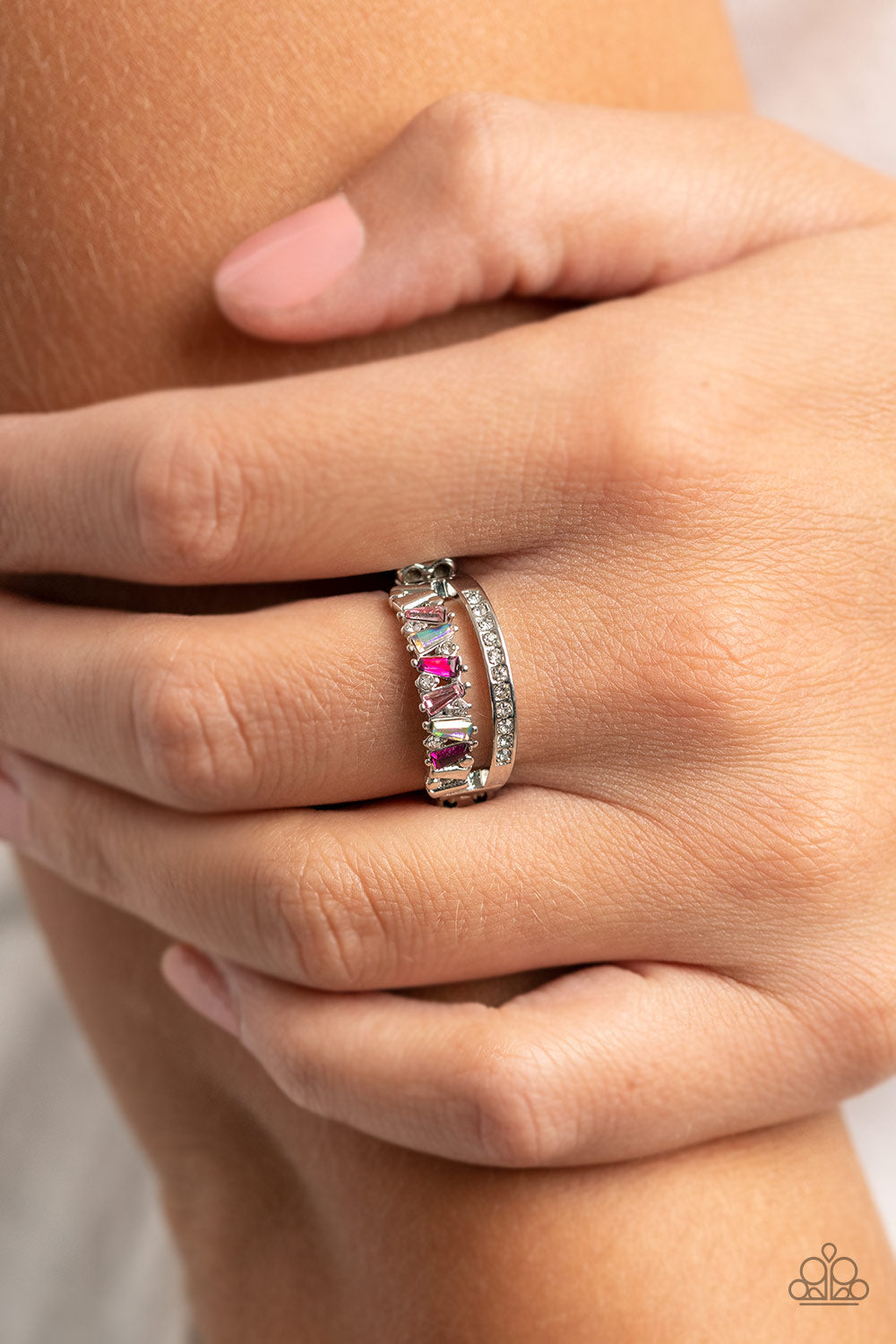 Paparazzi Rings - Fractal Fascination - Pink